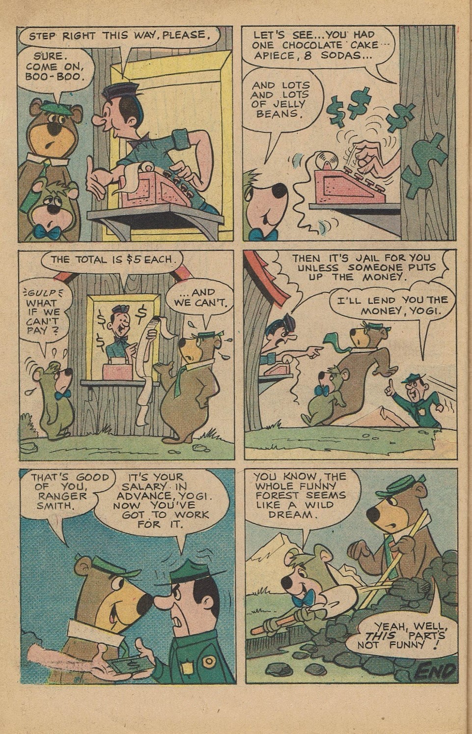 Read online Yogi Bear (1970) comic -  Issue #14 - 22