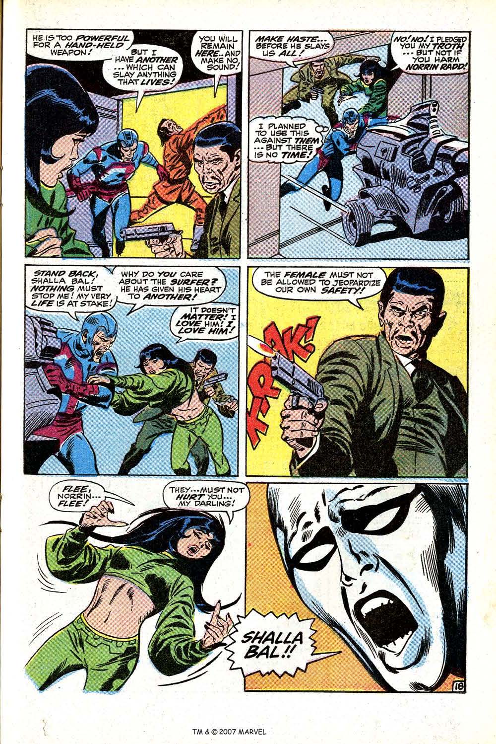 Read online Silver Surfer (1968) comic -  Issue #11 - 25