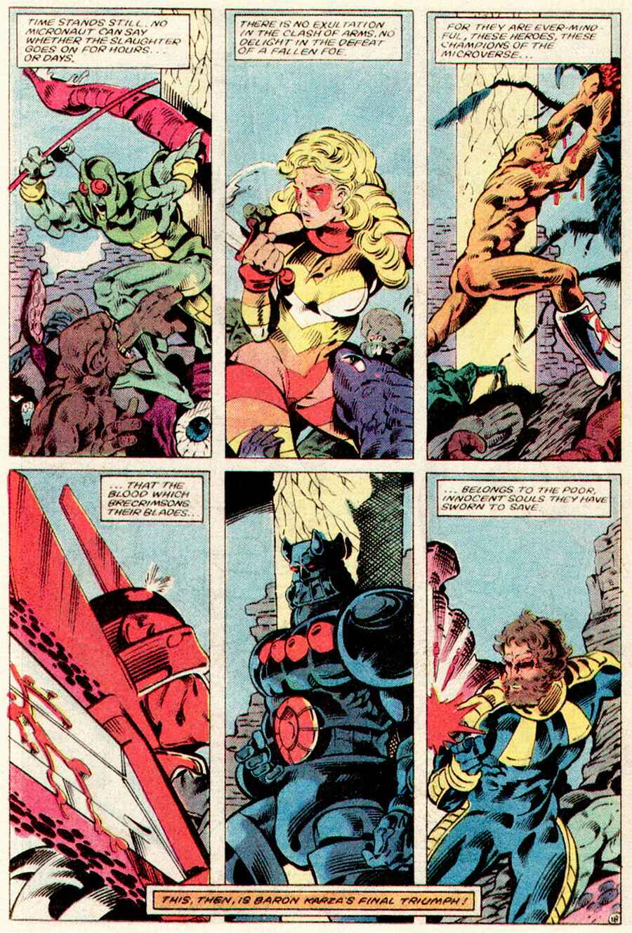 Read online Micronauts (1979) comic -  Issue #58 - 16