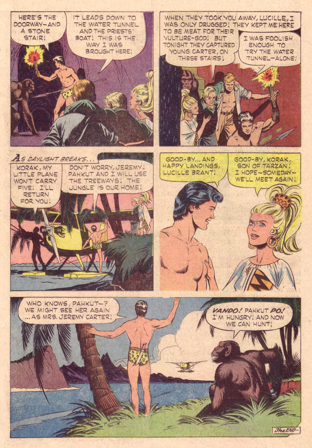 Read online Korak, Son of Tarzan (1964) comic -  Issue #3 - 19