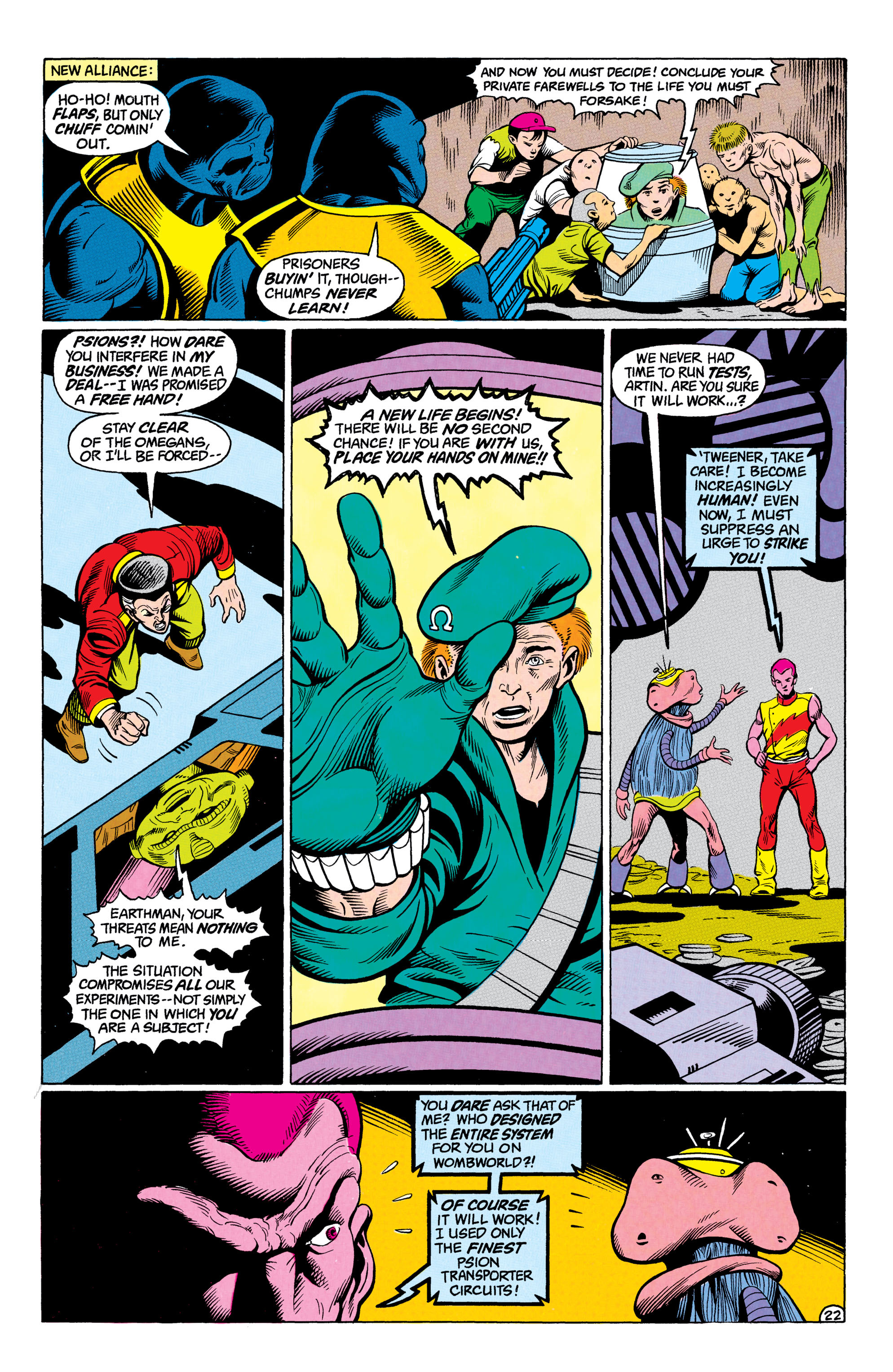 Read online The Omega Men (1983) comic -  Issue #38 - 23