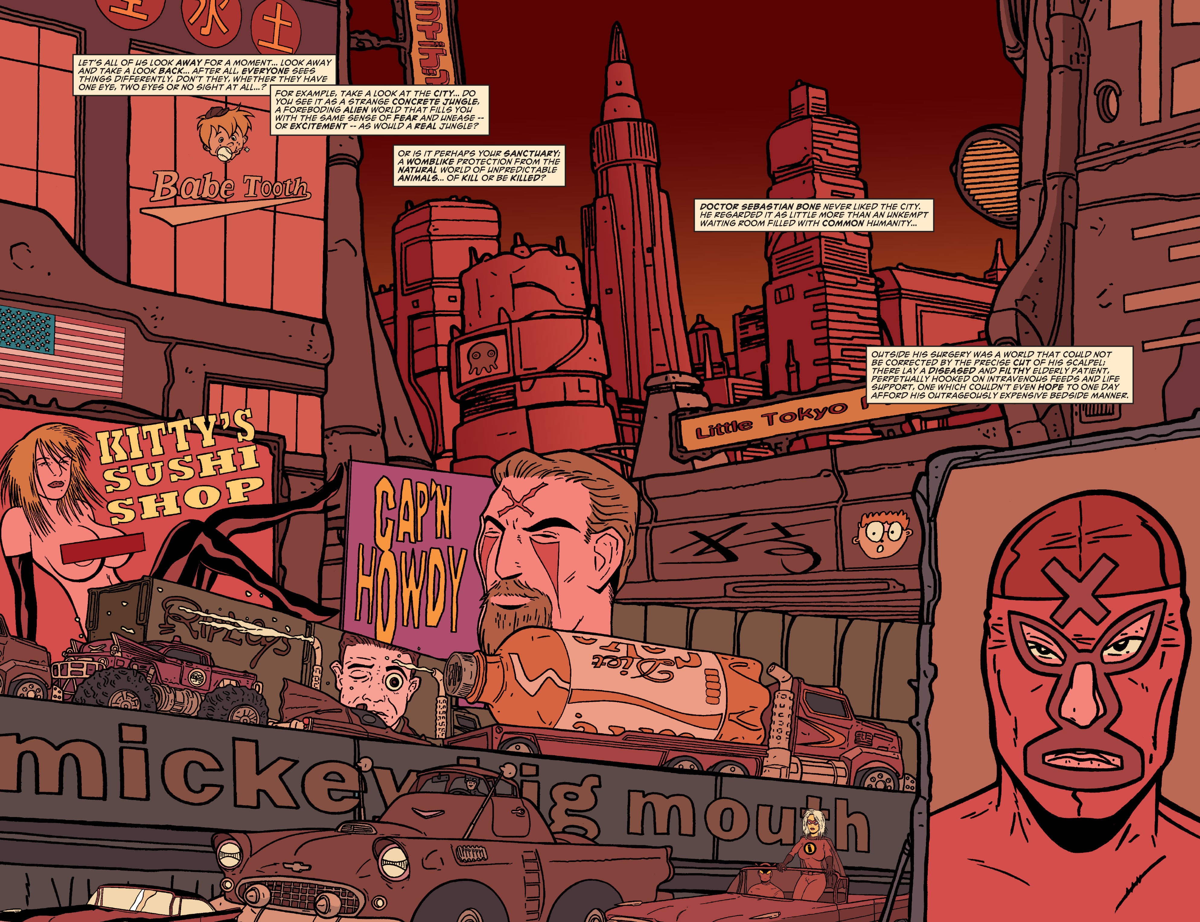 Read online Shaky Kane: Elephantmen & Monsters comic -  Issue # TPB - 9