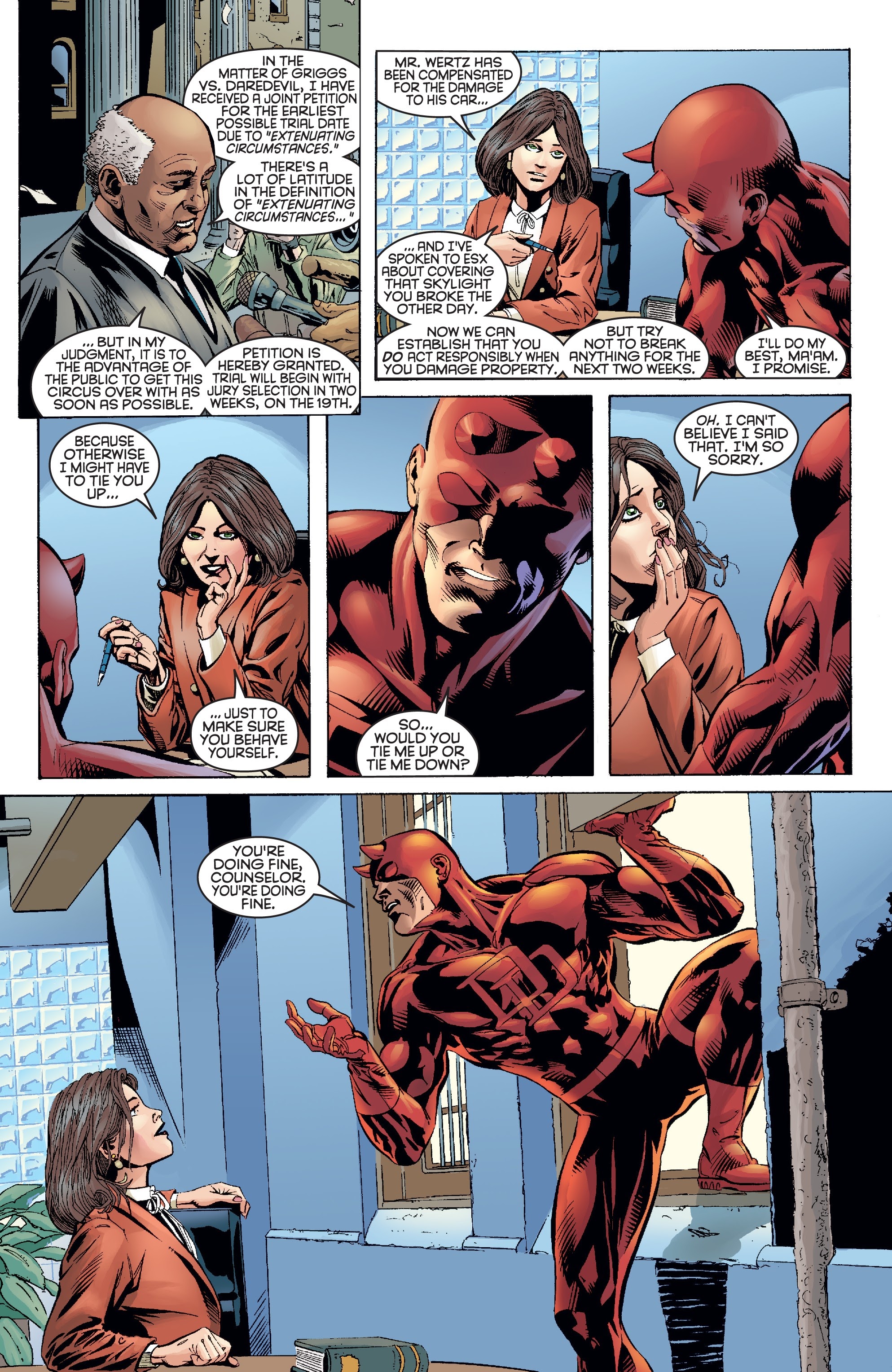 Read online Marvel Knights Daredevil by Bendis, Jenkins, Gale & Mack: Unusual Suspects comic -  Issue # TPB (Part 3) - 41