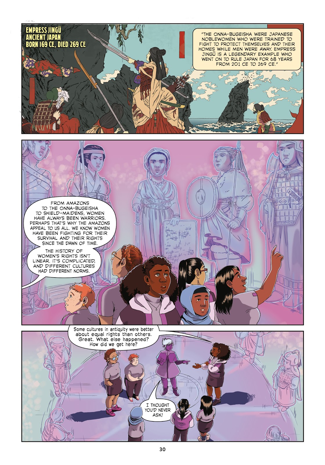 Amazons, Abolitionists, and Activists: A Graphic History of Women's Fight for Their Rights issue TPB (Part 1) - Page 36