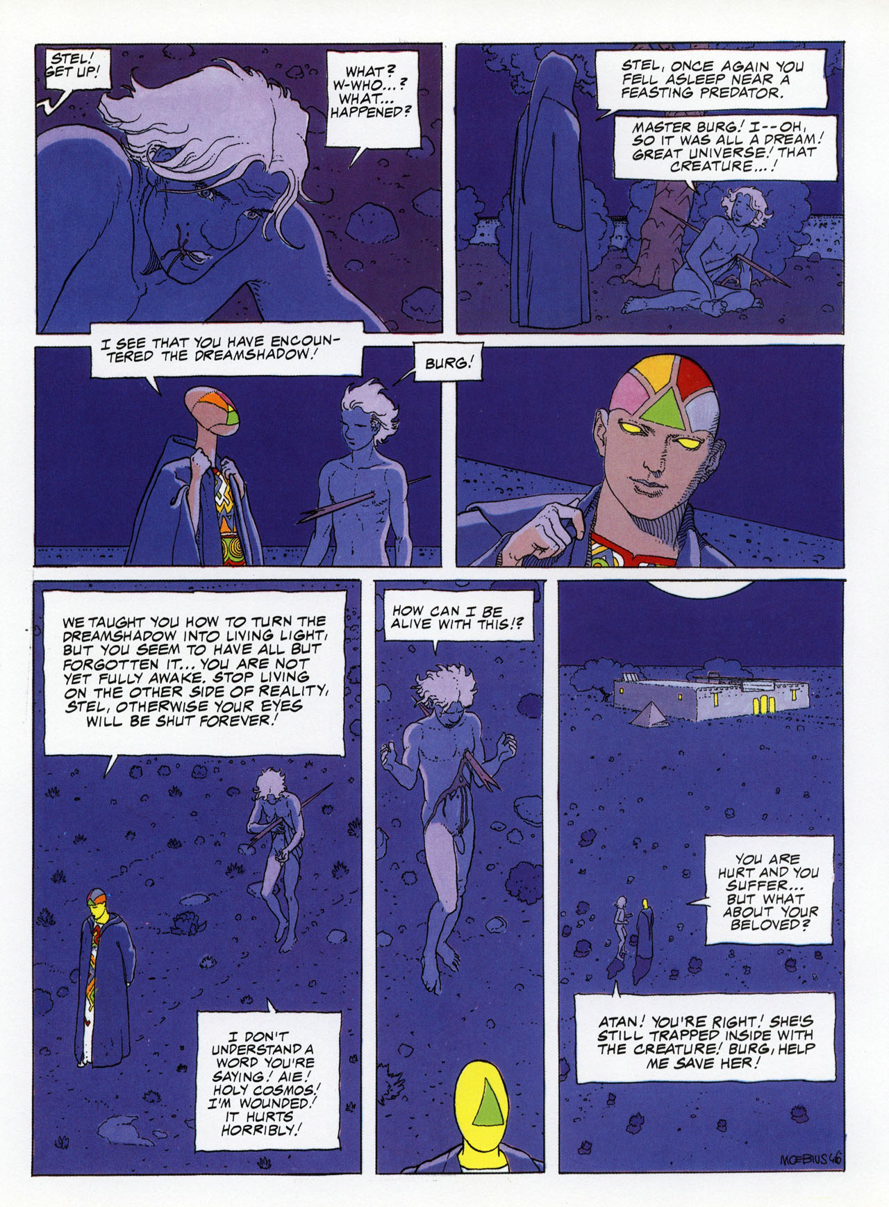 Read online Epic Graphic Novel: Moebius comic -  Issue # TPB 5 - 52