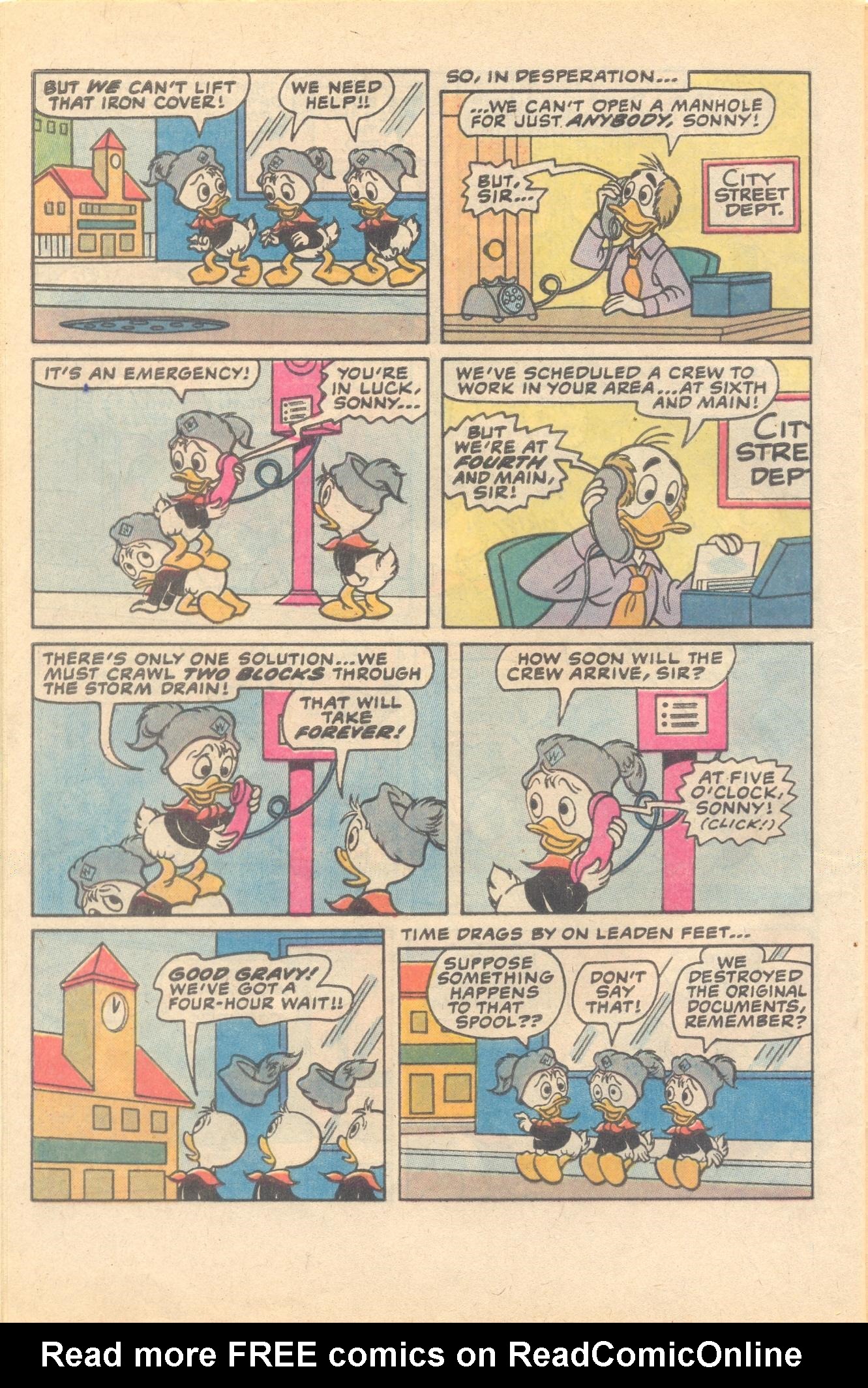 Read online Huey, Dewey, and Louie Junior Woodchucks comic -  Issue #79 - 32