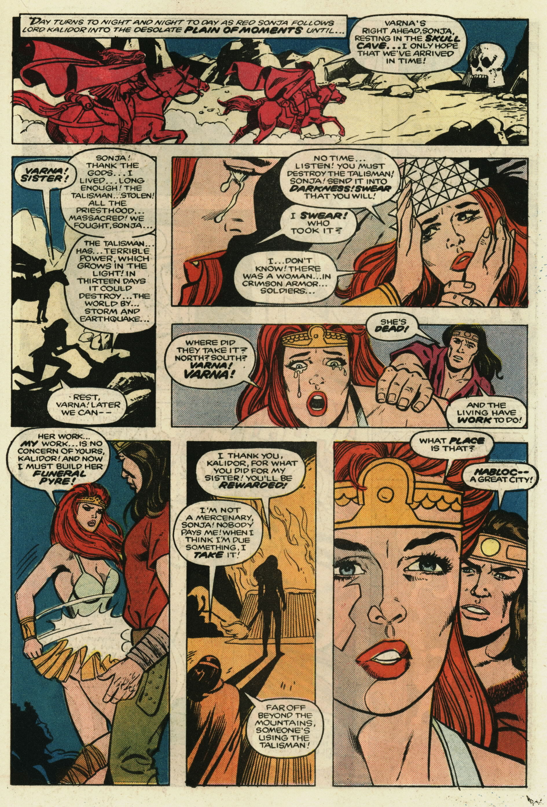 Read online Red Sonja: The Movie comic -  Issue #1 - 14