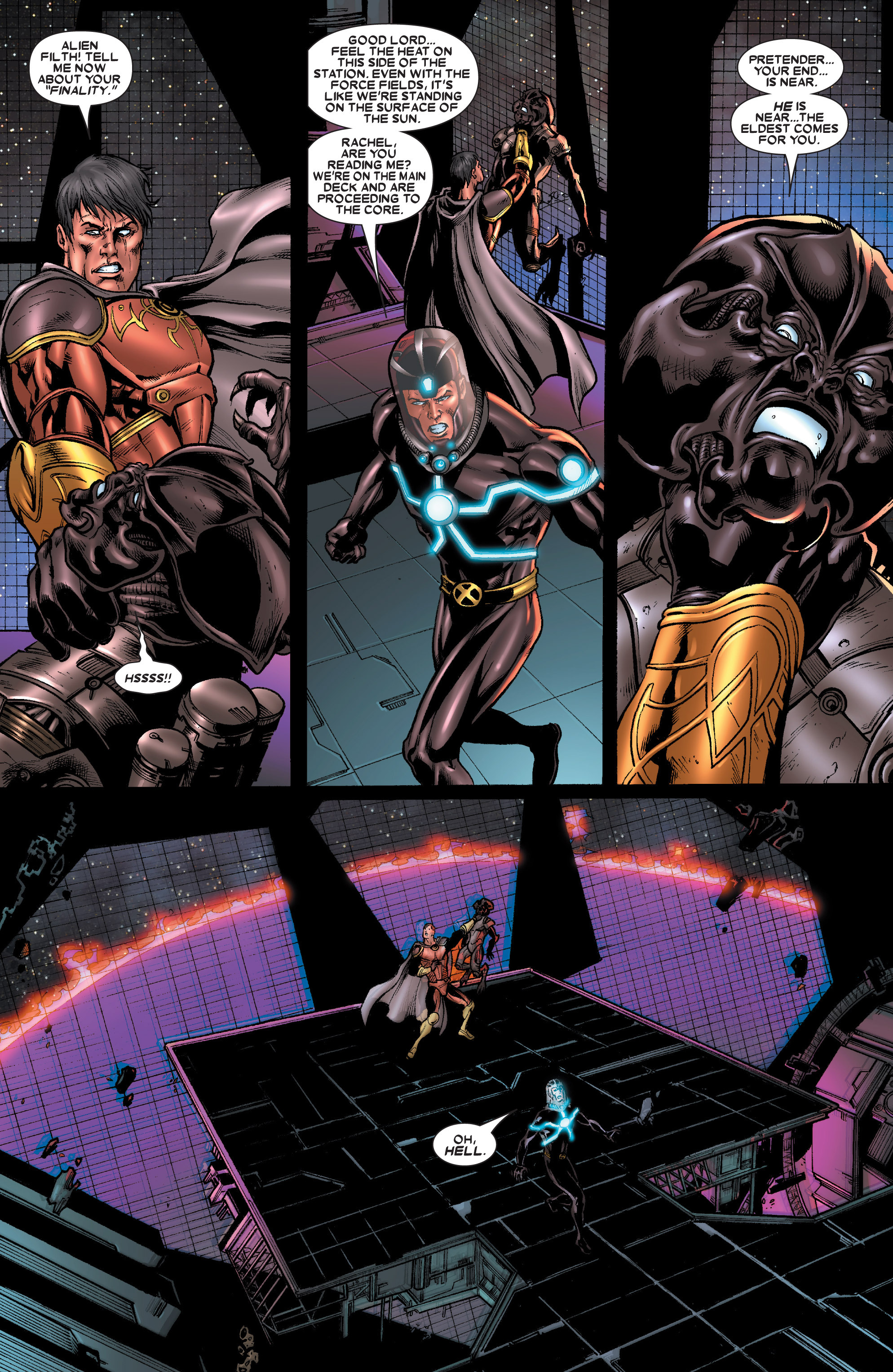 Read online X-Men: Emperor Vulcan comic -  Issue #4 - 10