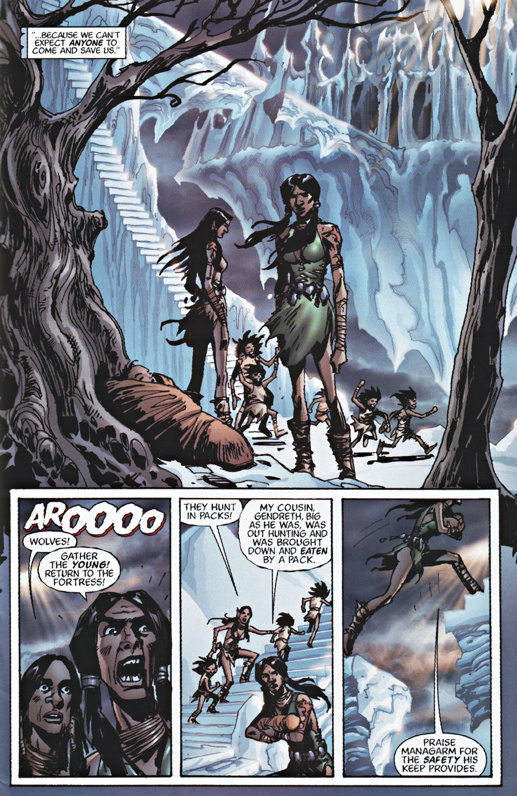 Read online R.A. Salvatore's DemonWars: Trial By Fire comic -  Issue #4 - 14