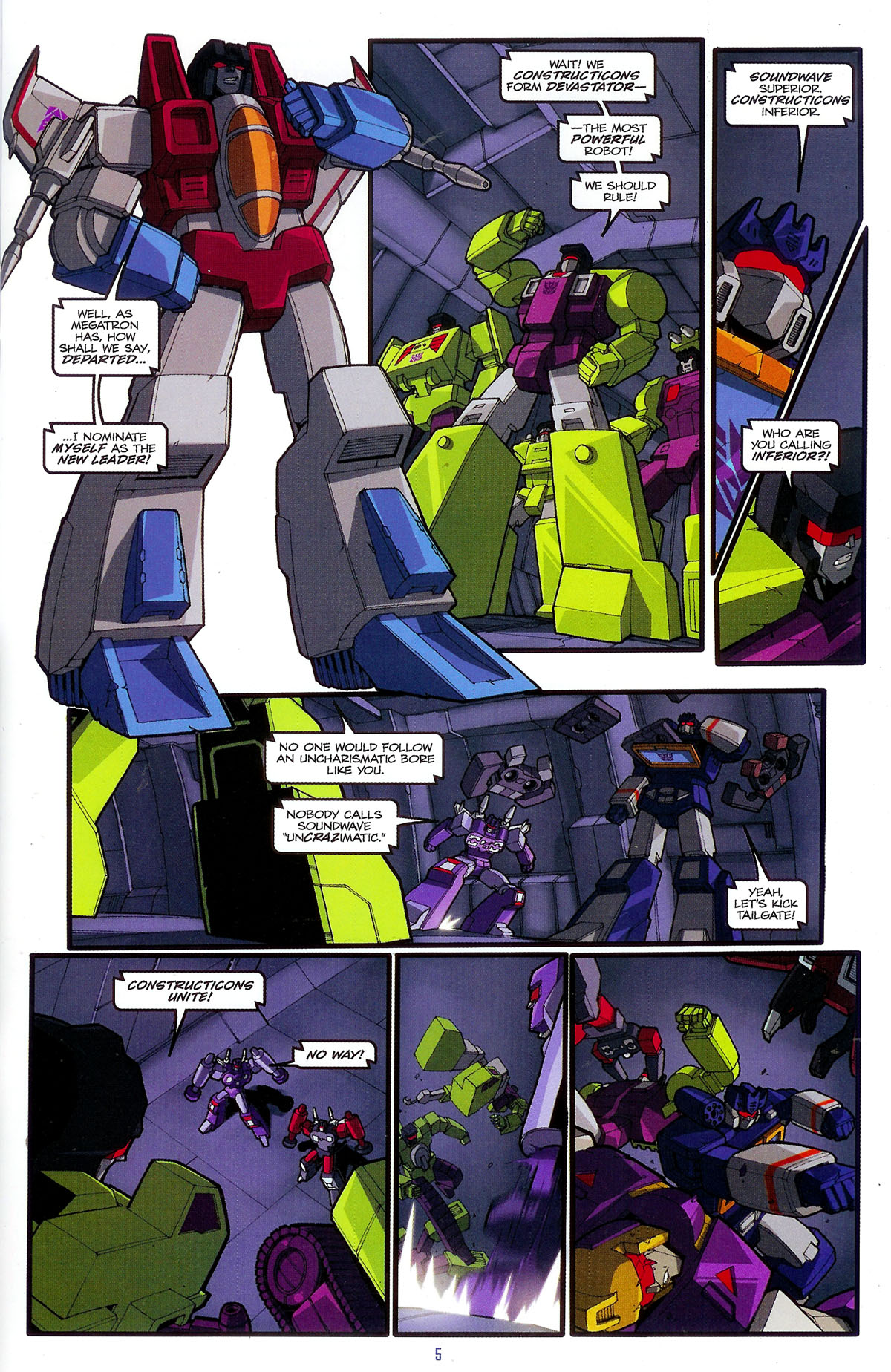 Read online The Transformers: The Animated Movie comic -  Issue #2 - 7