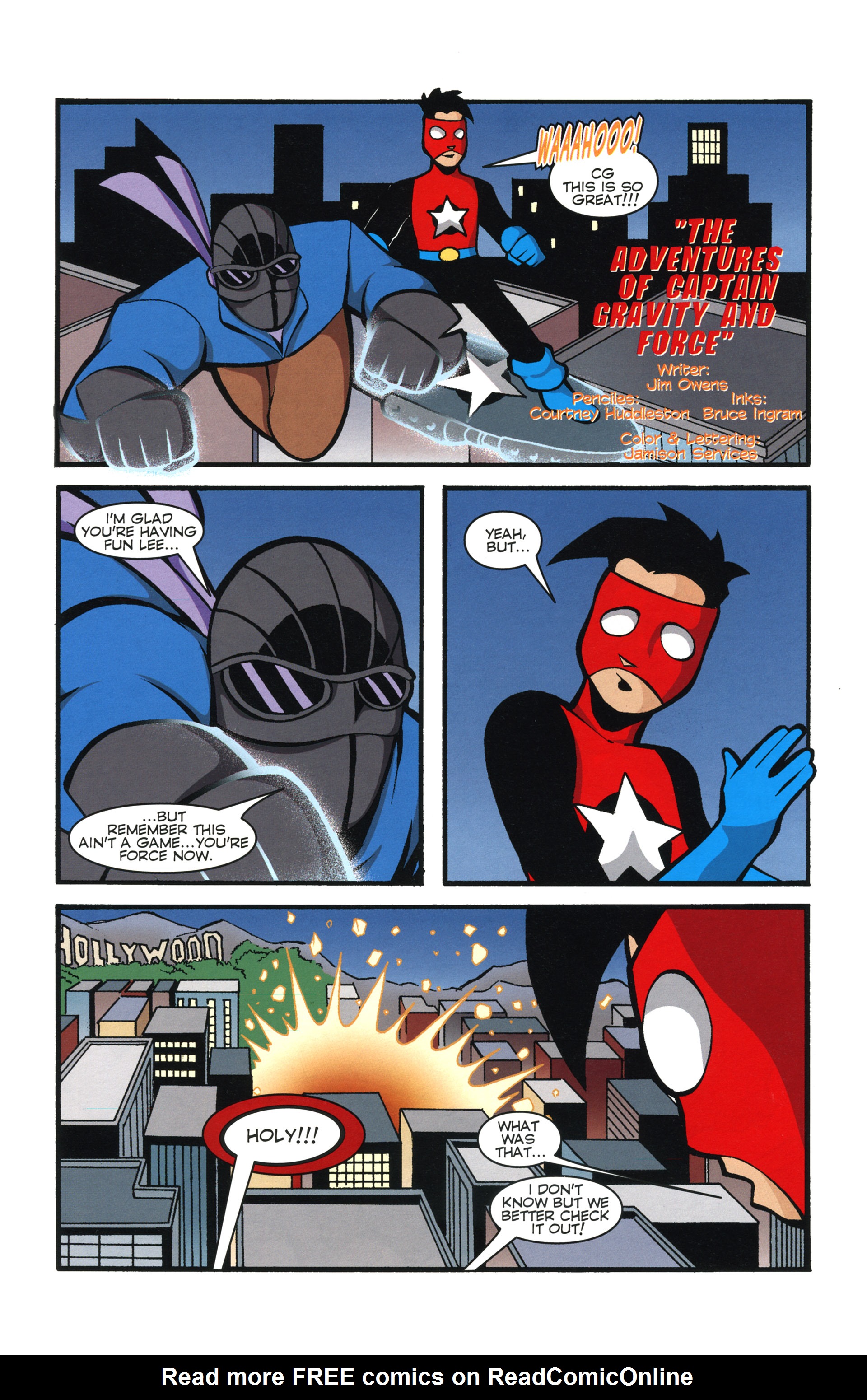 Read online Captain Gravity: One True Hero comic -  Issue # Full - 28