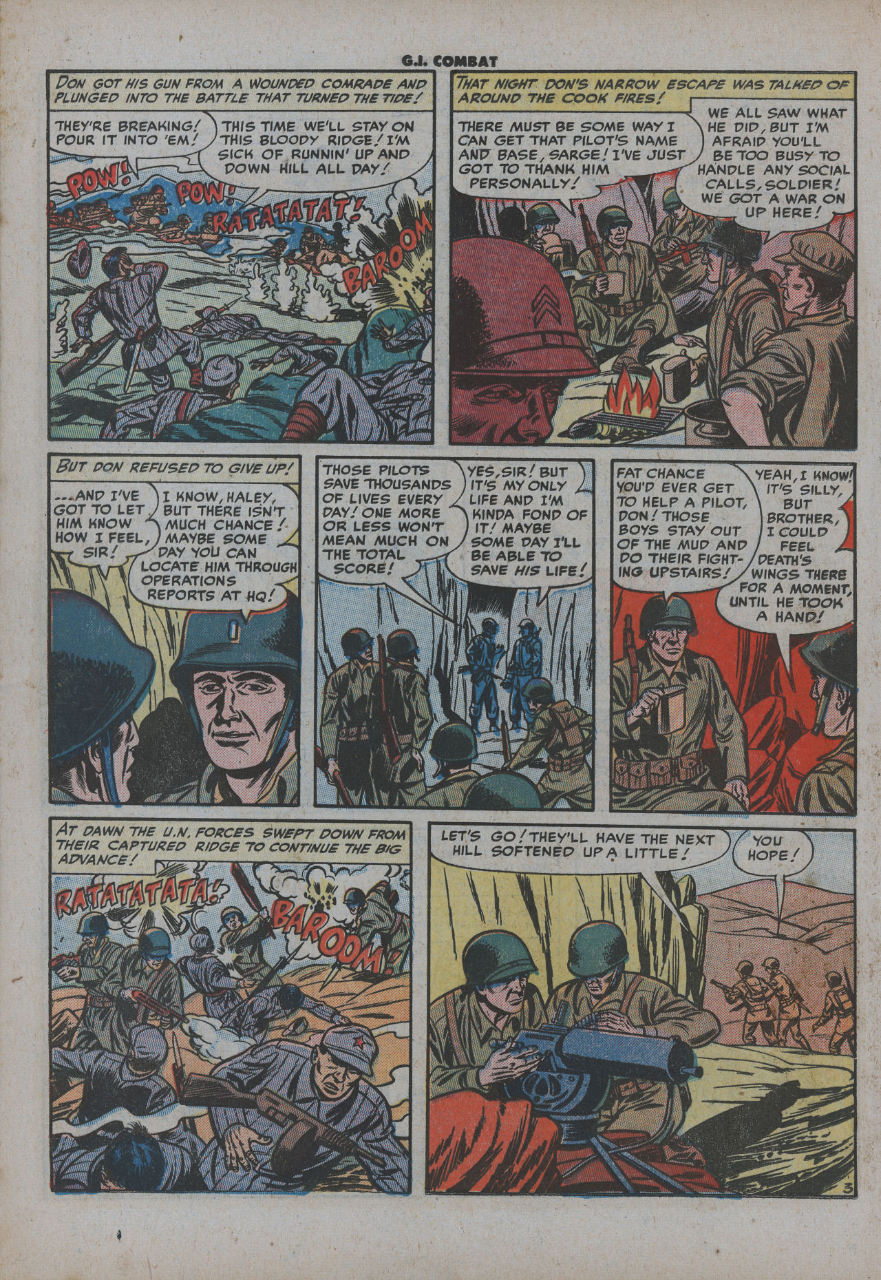 Read online G.I. Combat (1952) comic -  Issue #6 - 20