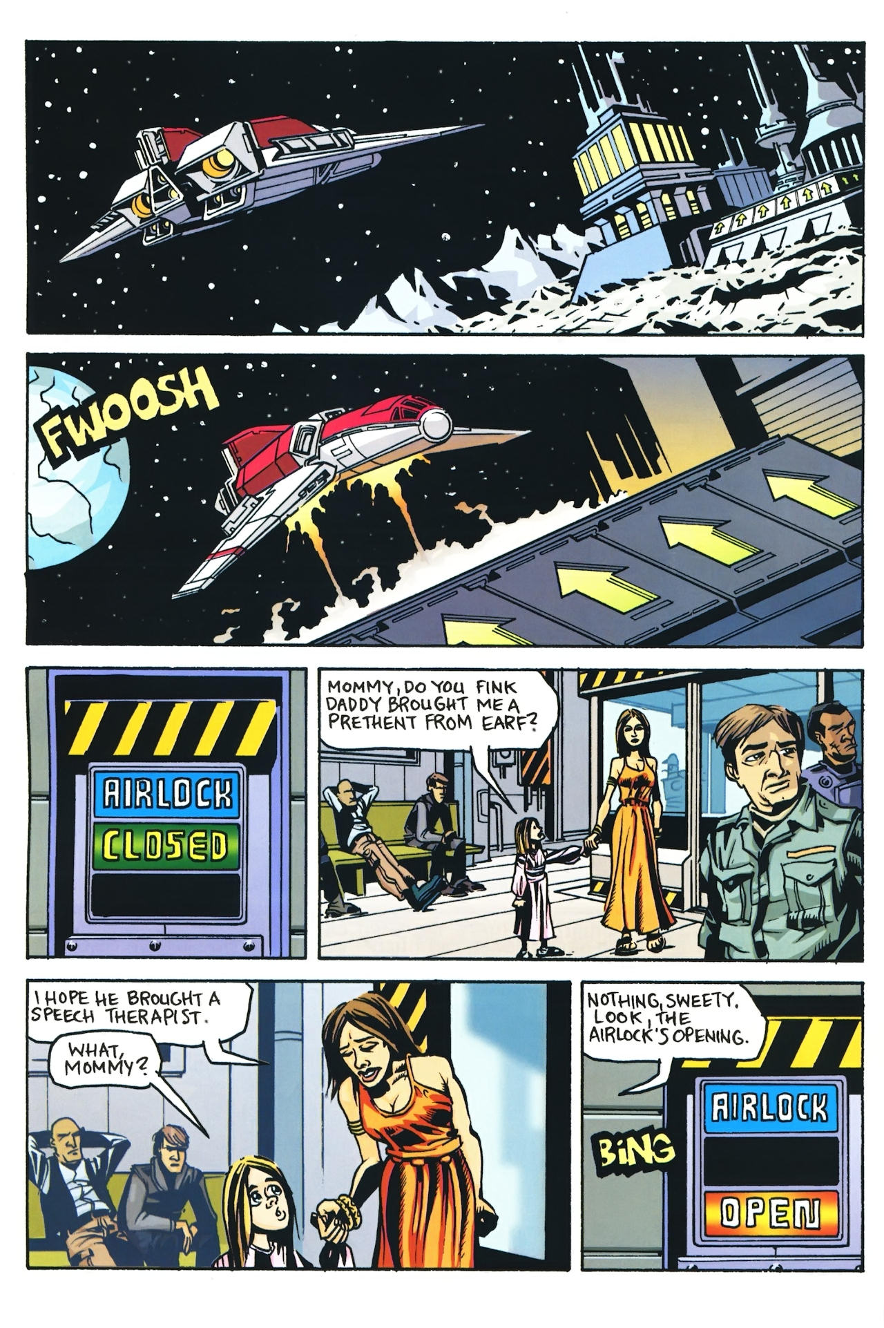 Read online Werewolves on the Moon: Versus Vampires comic -  Issue #1 - 8