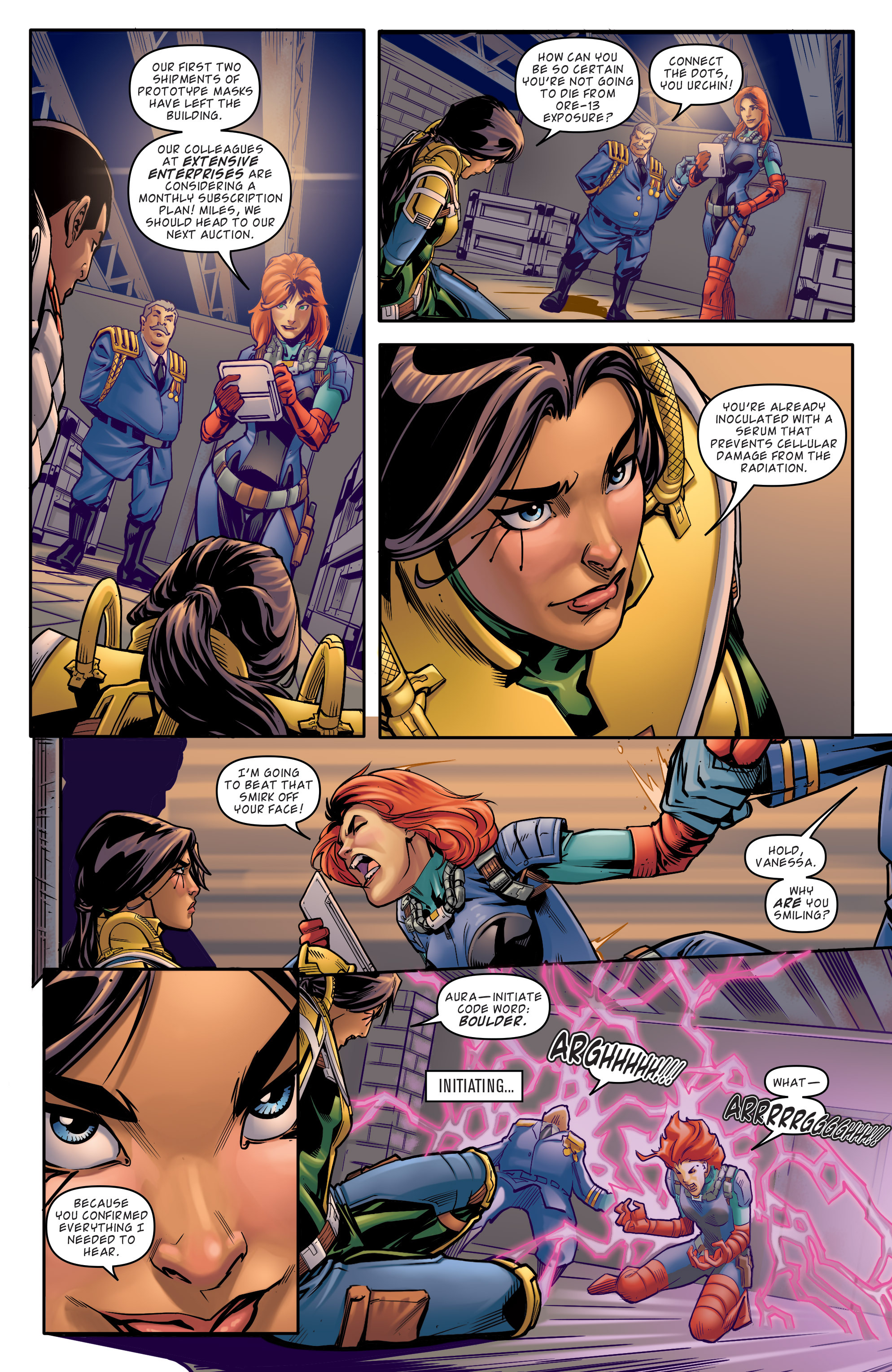 Read online M.A.S.K.: Mobile Armored Strike Kommand comic -  Issue #4 - 16