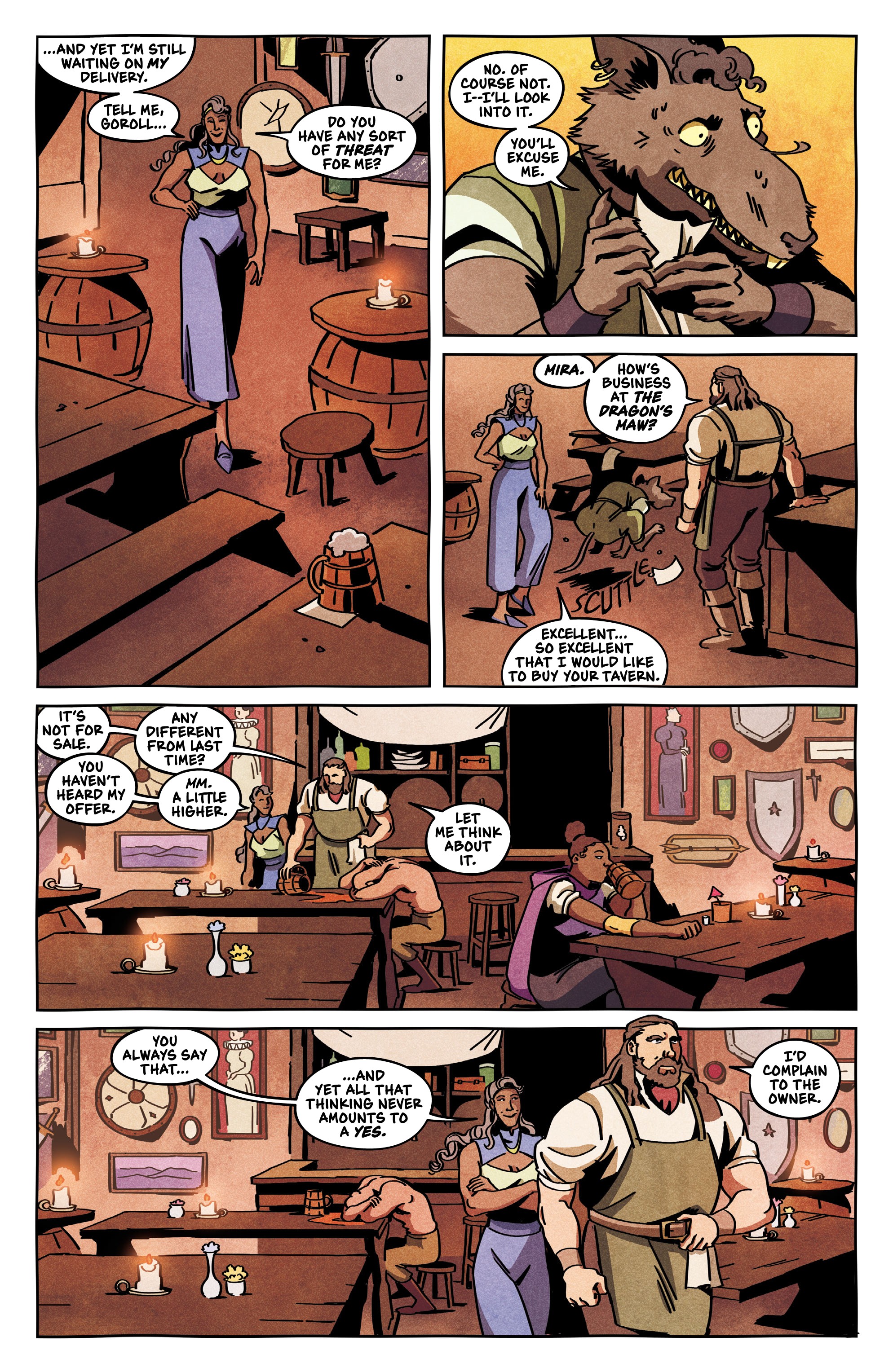 Read online Quests Aside comic -  Issue #1 - 11