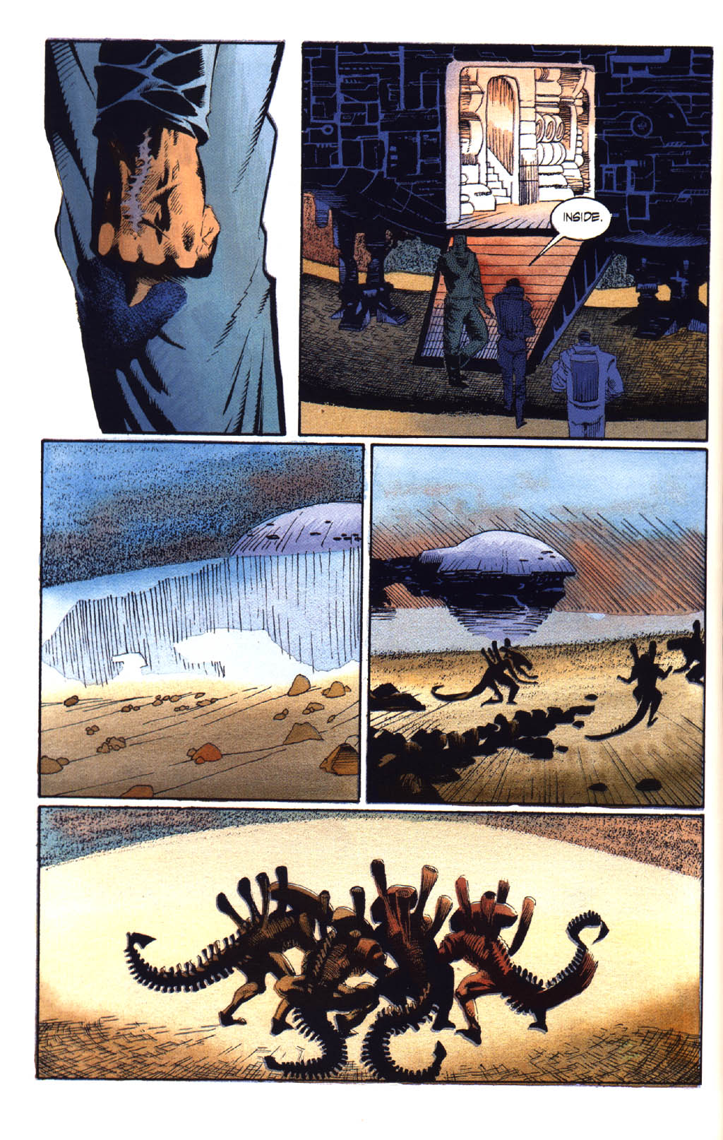 Read online Aliens: Hive comic -  Issue #4 - 13