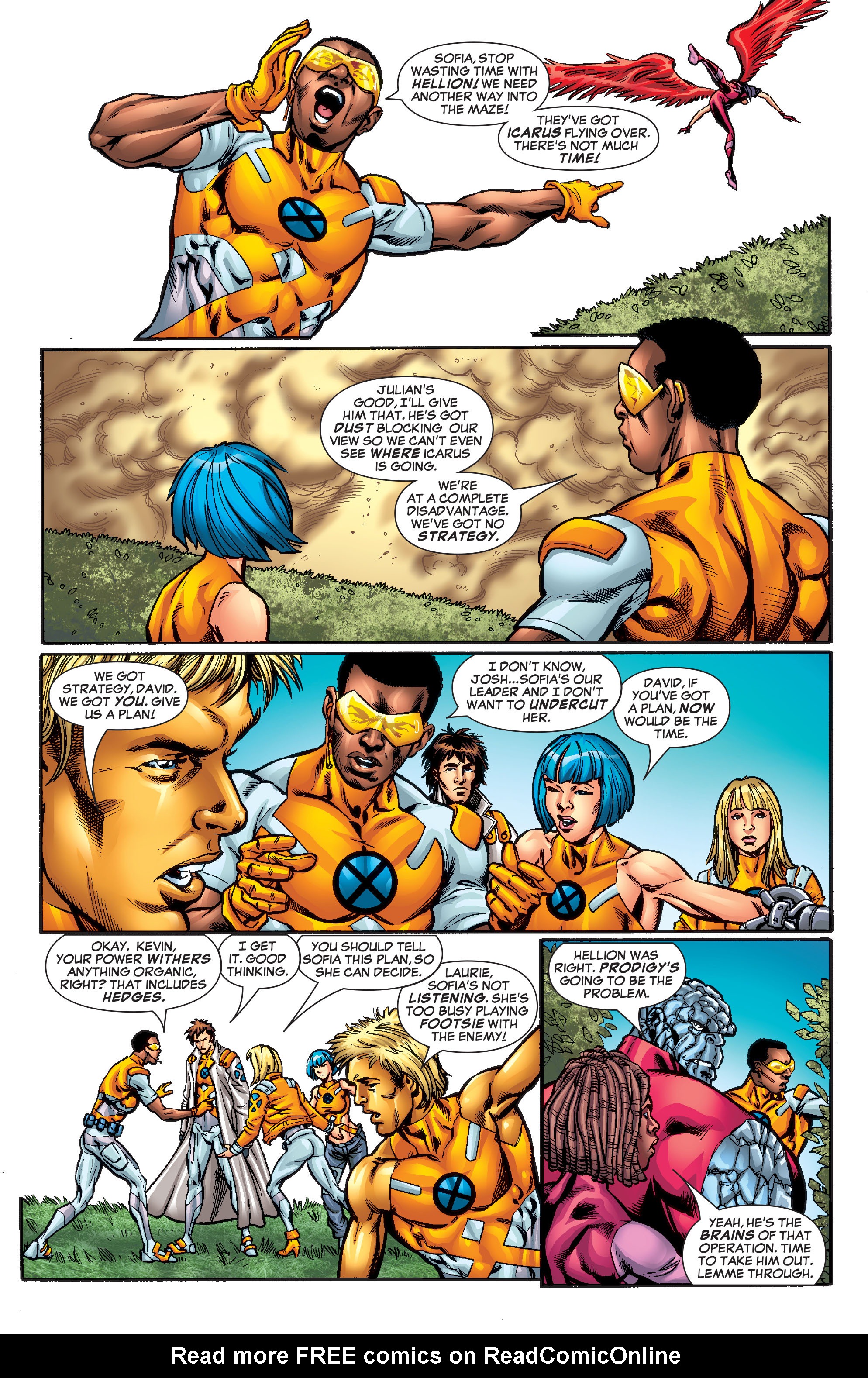 Read online New X-Men (2004) comic -  Issue #4 - 5