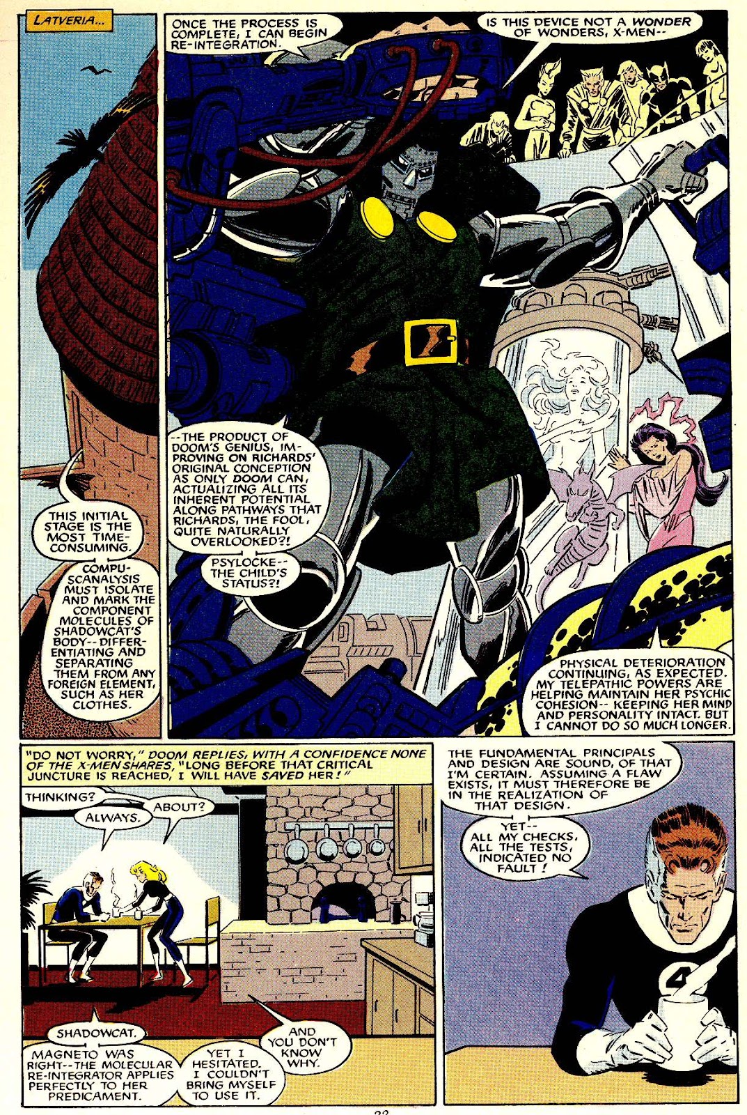 Fantastic Four vs. X-Men issue 3 - Page 23