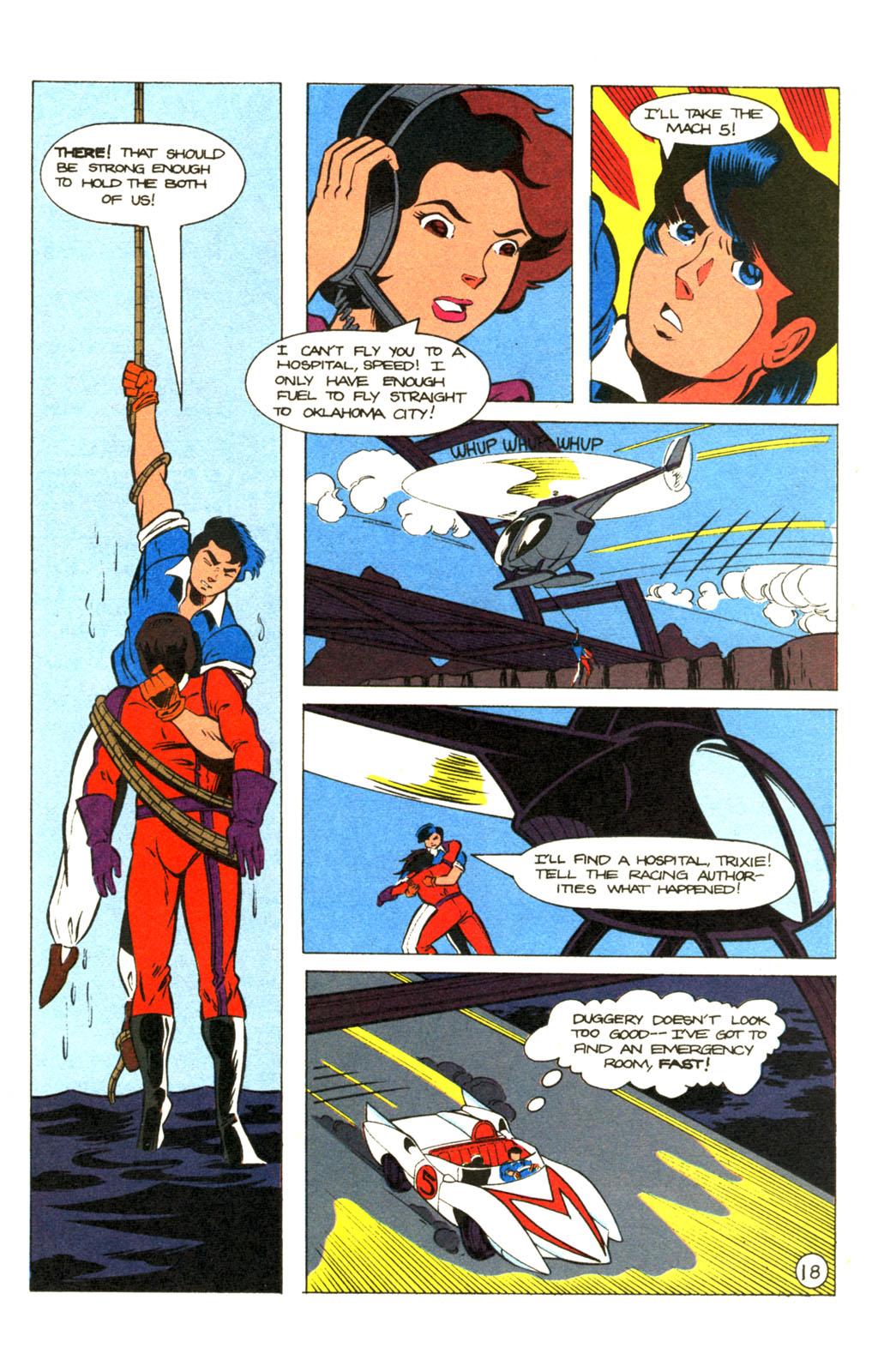 Read online Speed Racer (1987) comic -  Issue #38 - 23