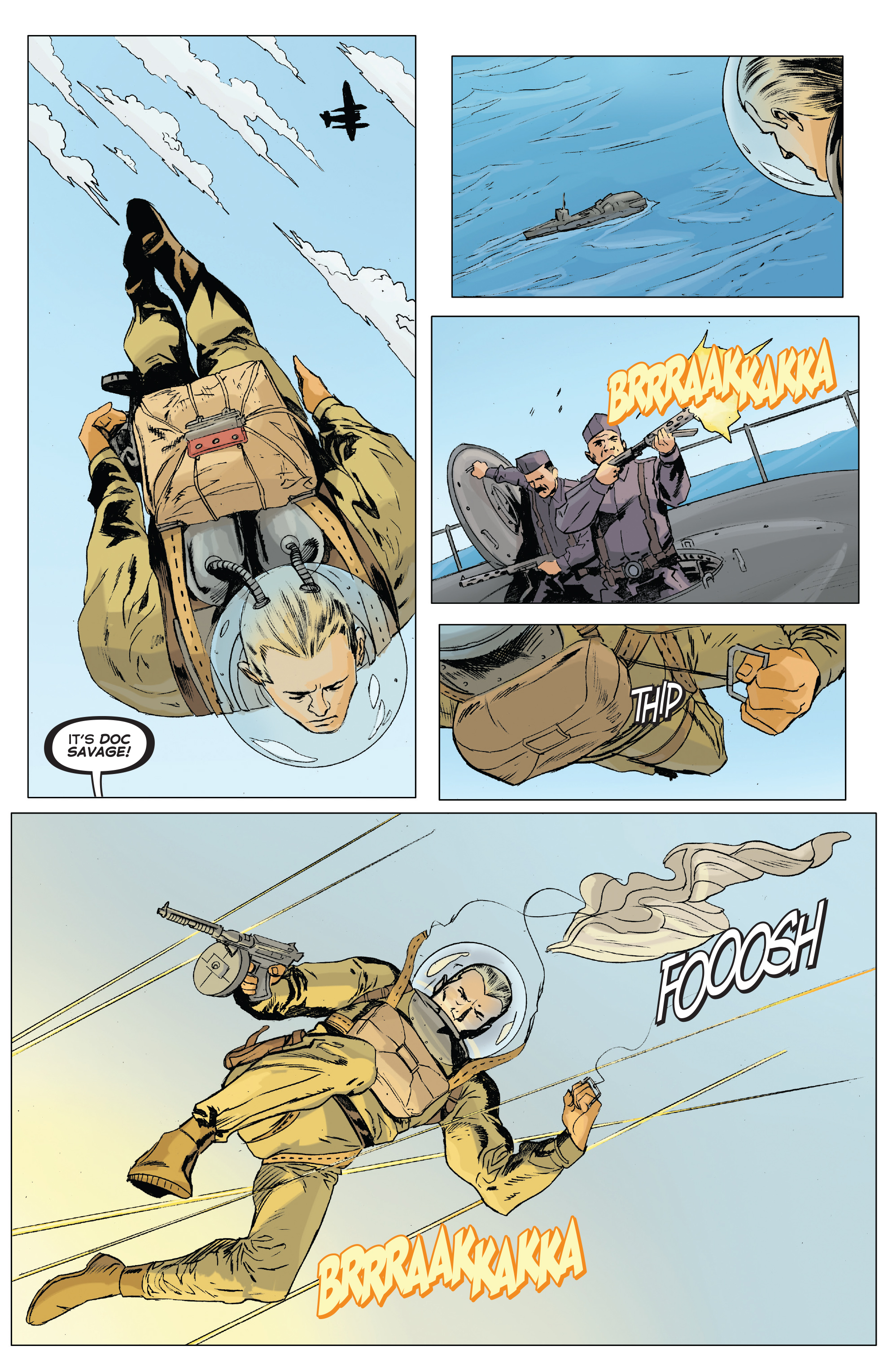 Read online Doc Savage: Ring Of Fire comic -  Issue #2 - 7