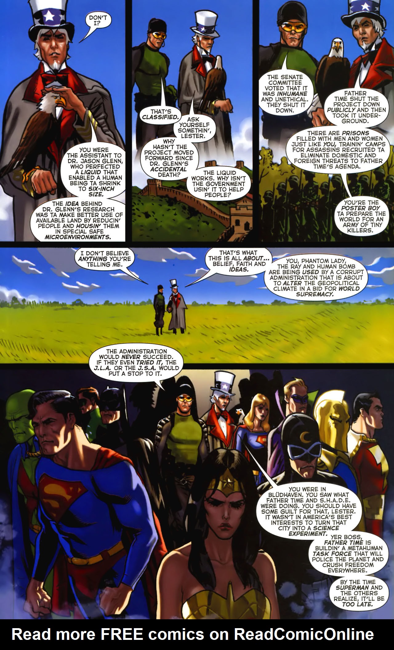 Read online Uncle Sam and the Freedom Fighters (2006) comic -  Issue #2 - 11