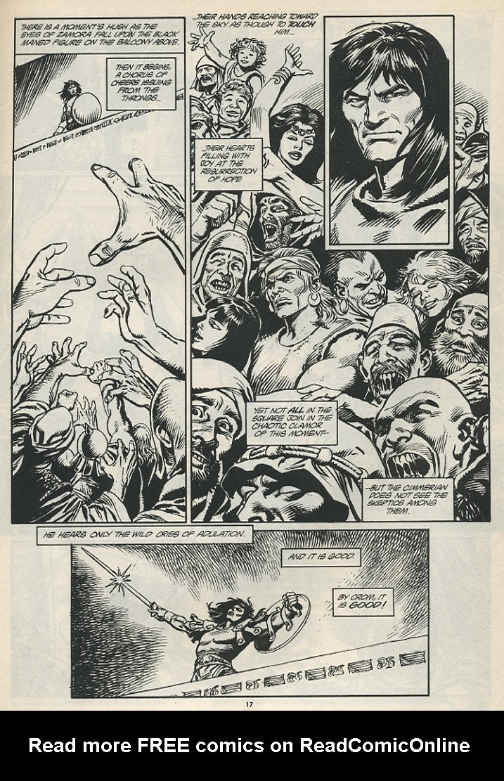 The Savage Sword Of Conan issue 181 - Page 19