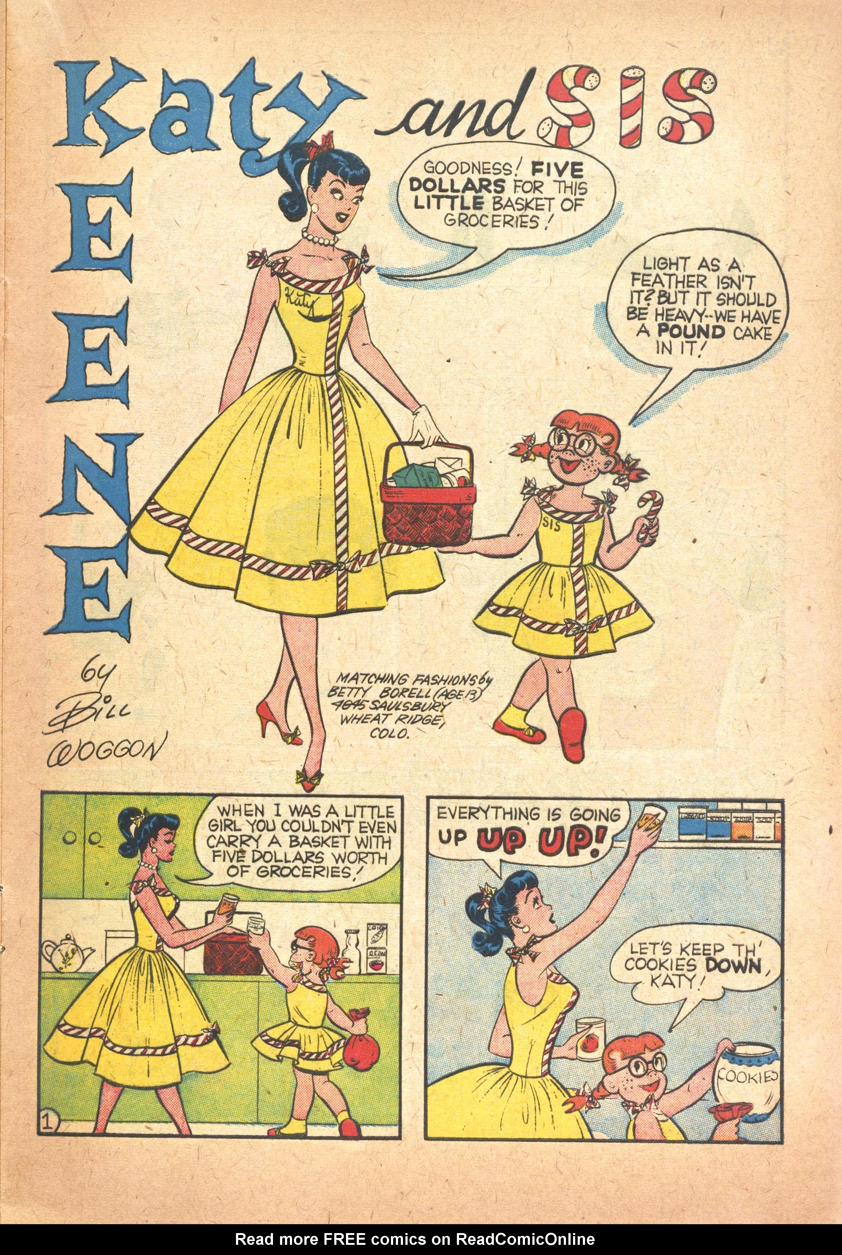 Read online Katy Keene (1949) comic -  Issue #46 - 17