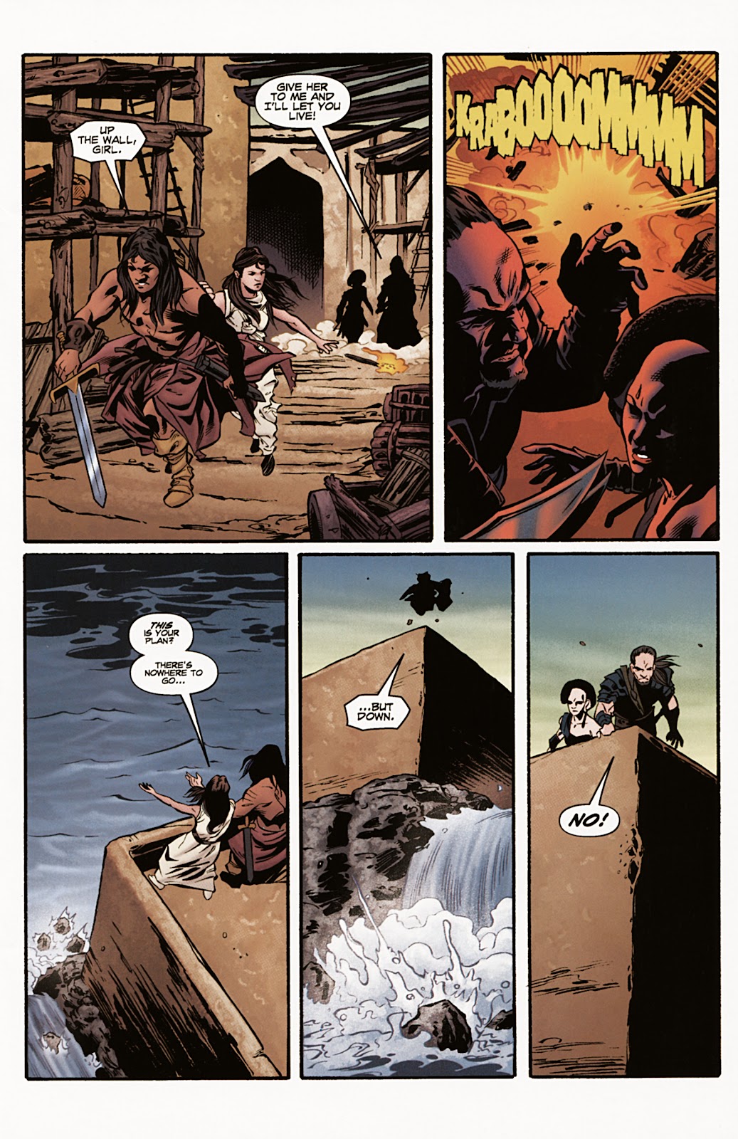 Conan the Barbarian: The Mask of Acheron issue Full - Page 36