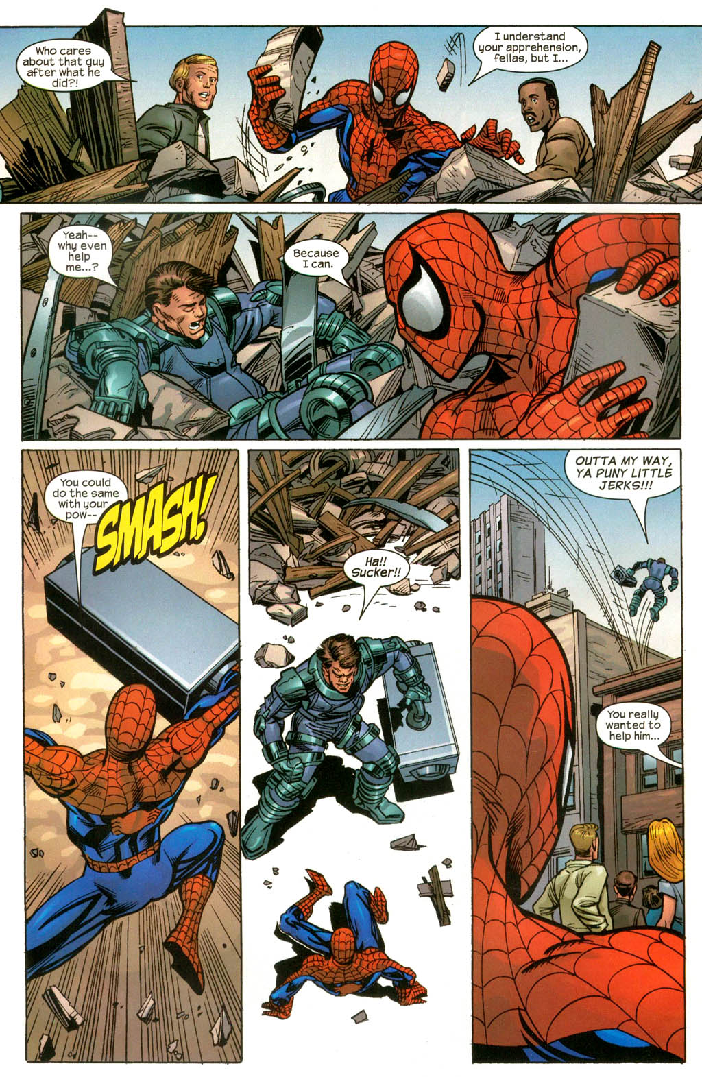 Read online Prevent Child Abuse America Presents: Amazing Spider-Man on Bullying Prevention comic -  Issue # Full - 14