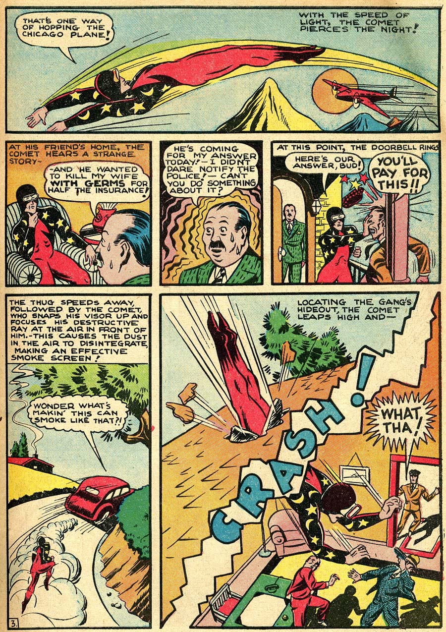 Read online Pep Comics comic -  Issue #1 - 16