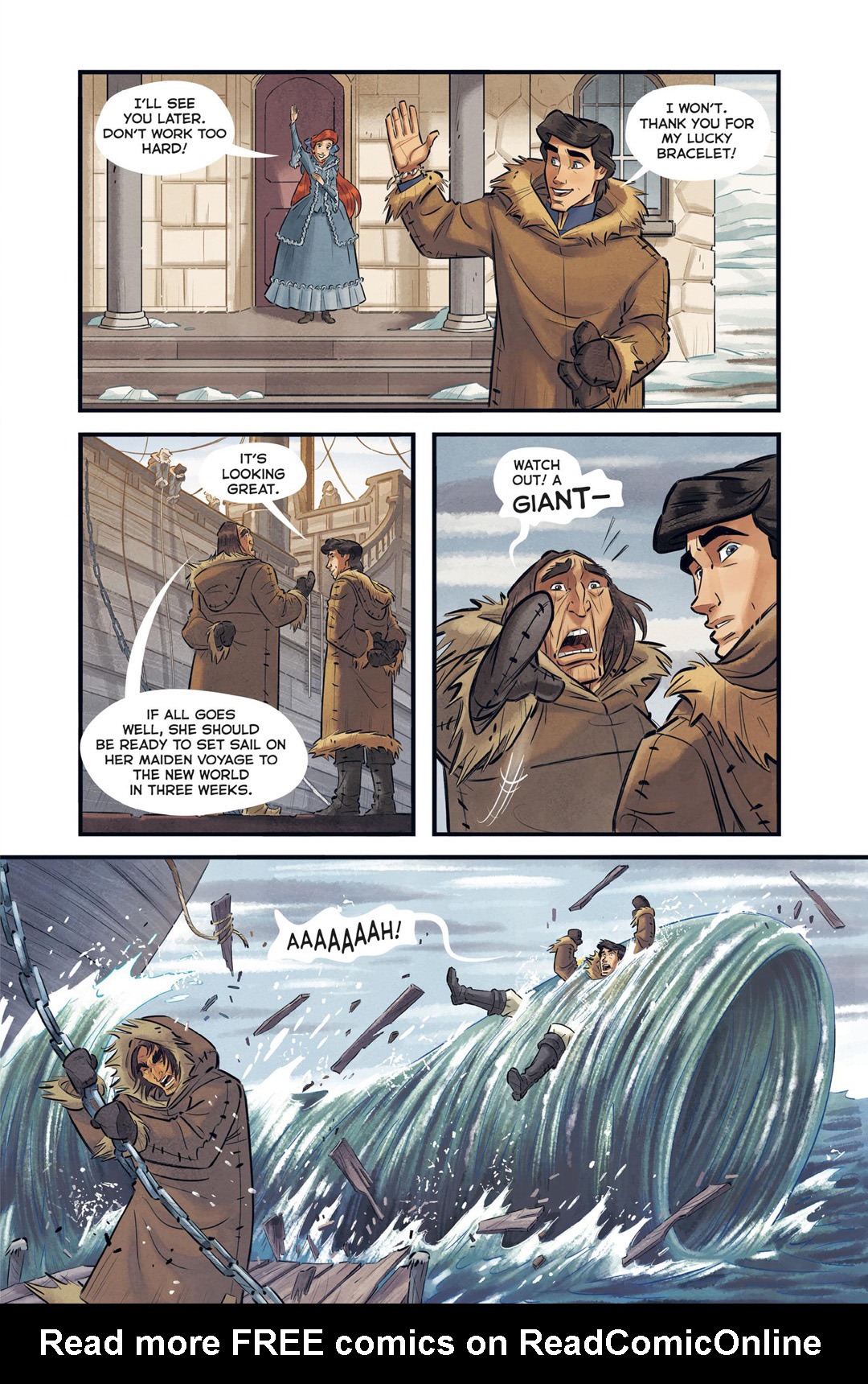 Read online Ariel and the Curse of the Sea Witches comic -  Issue # TPB - 59