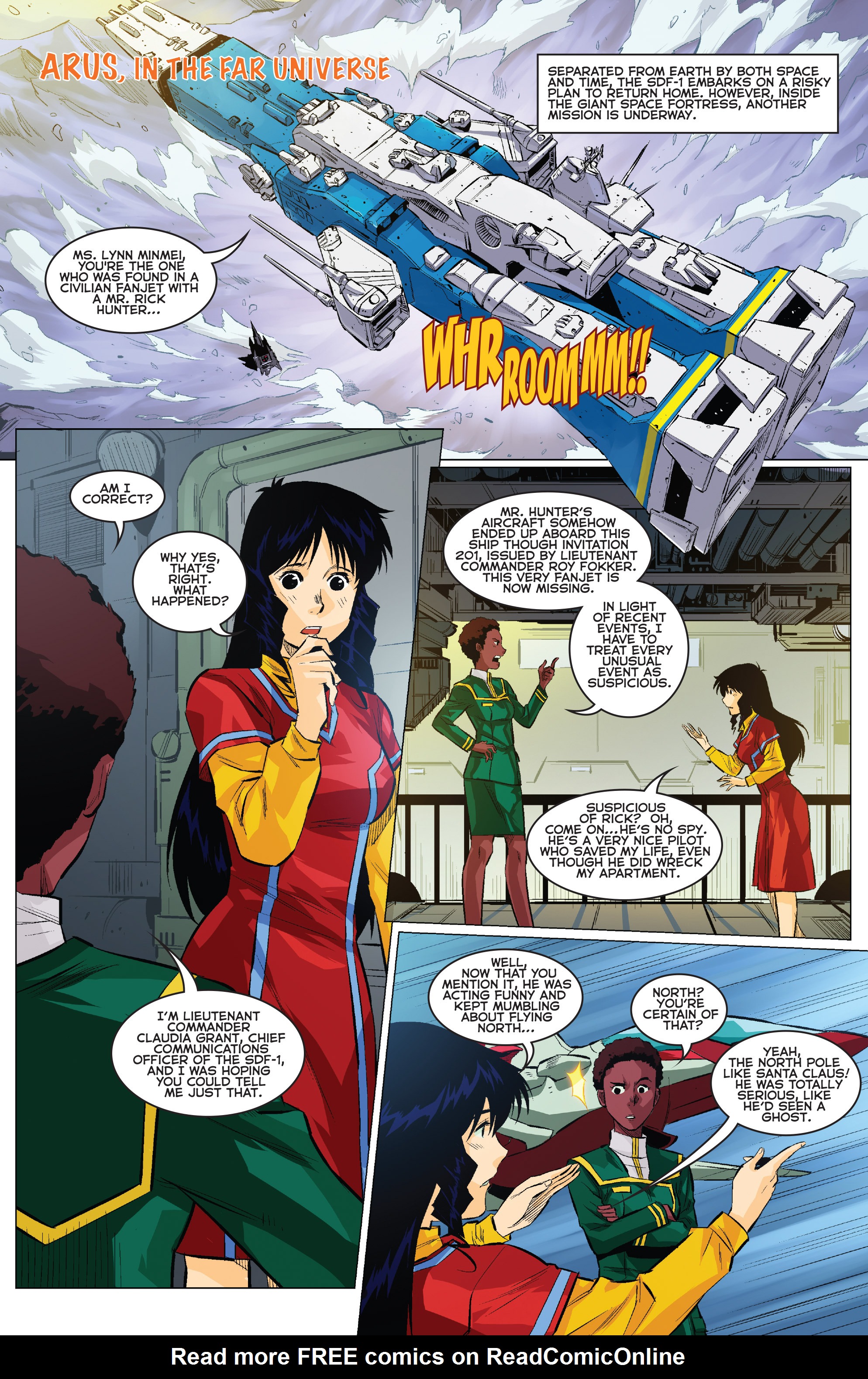 Read online Robotech/Voltron comic -  Issue #5 - 4