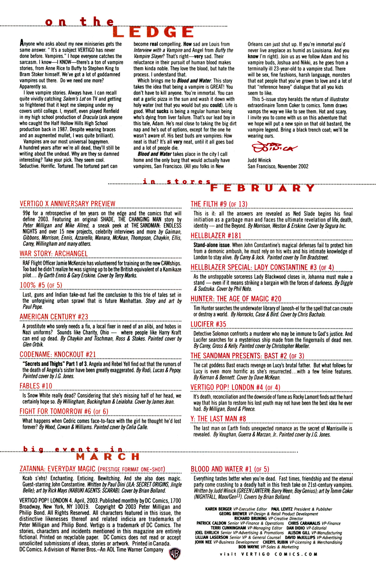 Read online Vertigo Pop! London comic -  Issue #4 - 22