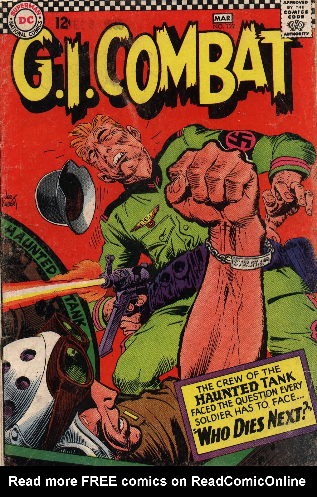 Read online G.I. Combat (1952) comic -  Issue #122 - 1