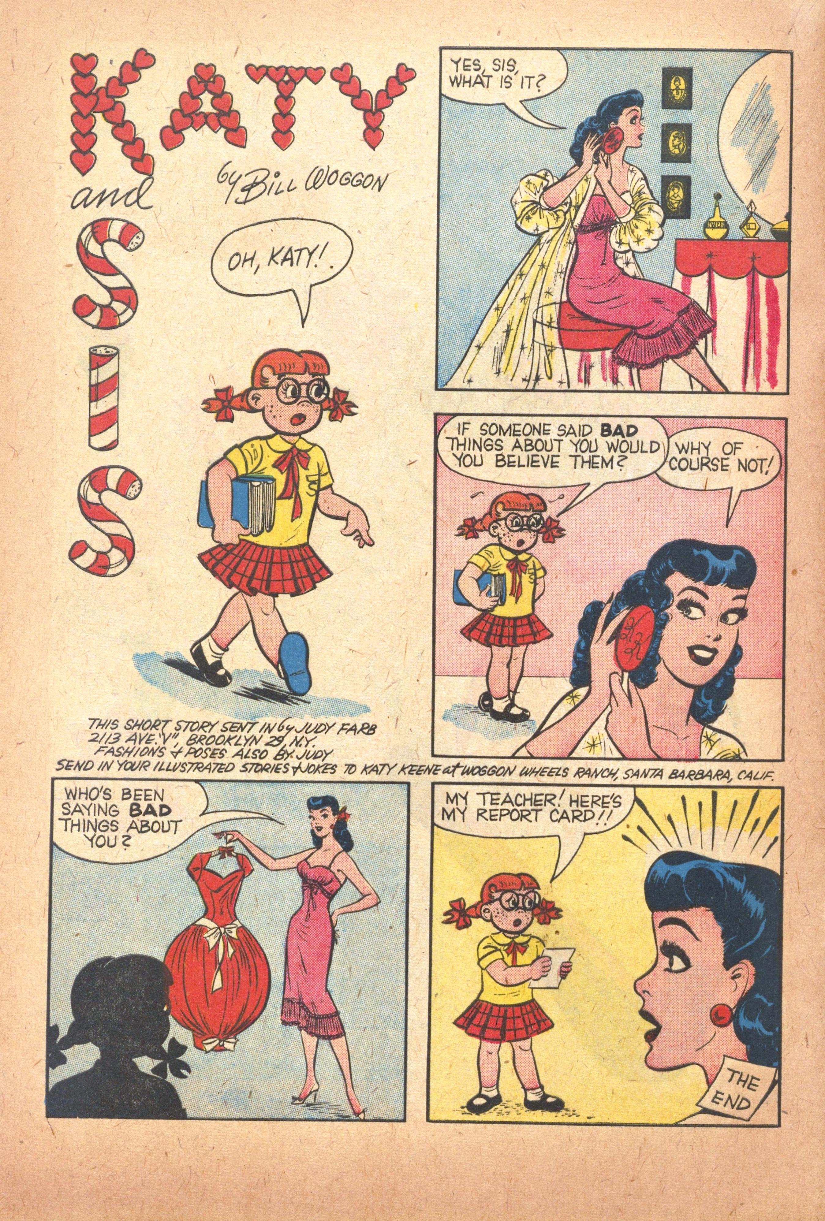 Read online Katy Keene (1949) comic -  Issue #46 - 20