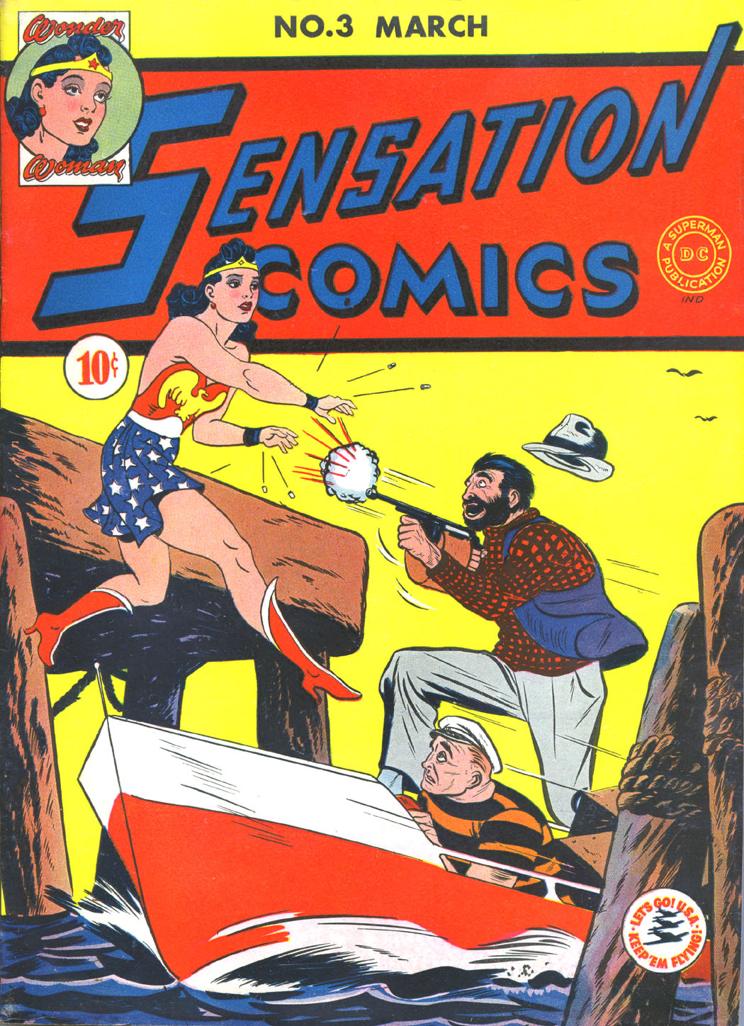 Read online Sensation (Mystery) Comics comic -  Issue #3 - 1