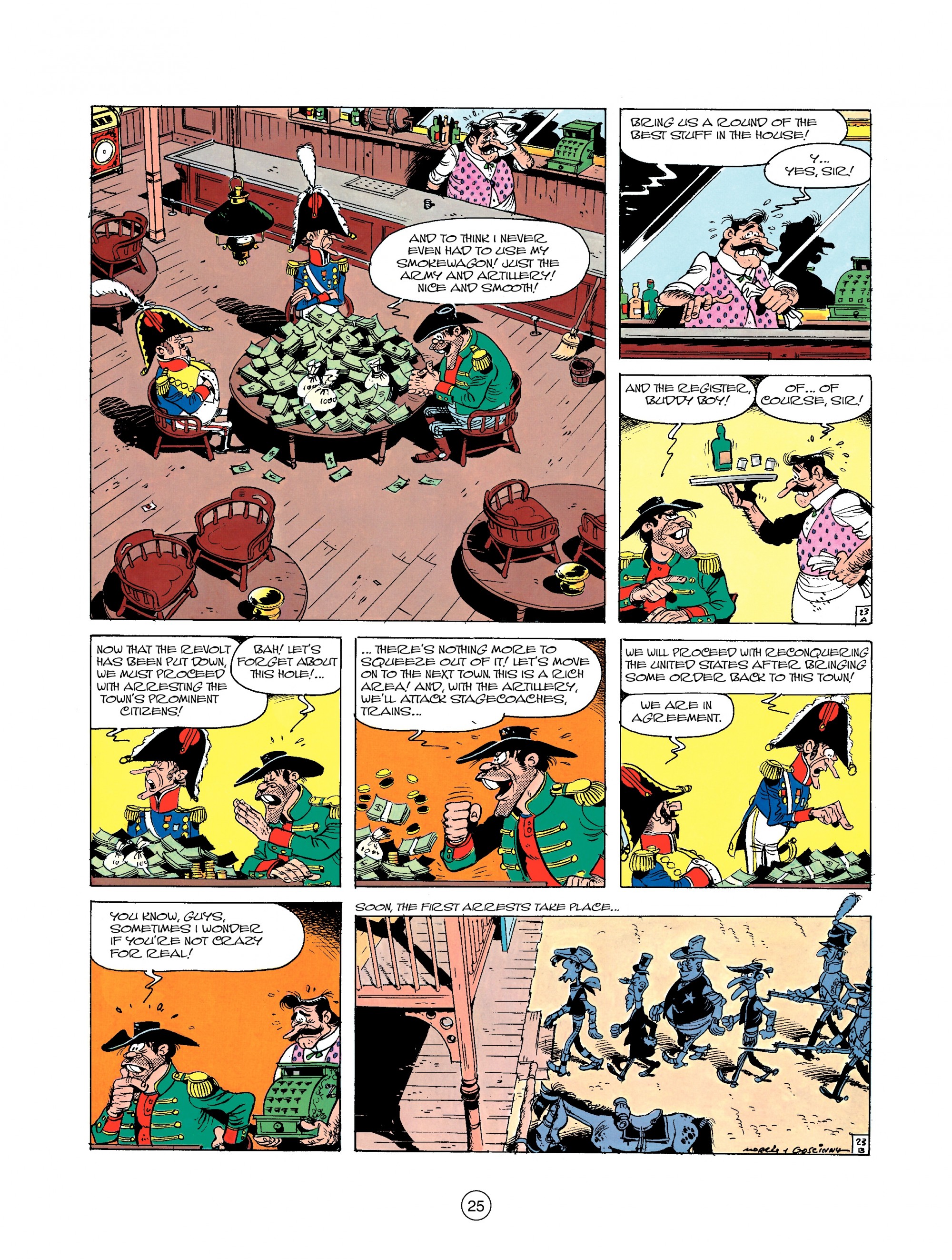 Read online A Lucky Luke Adventure comic -  Issue #22 - 25