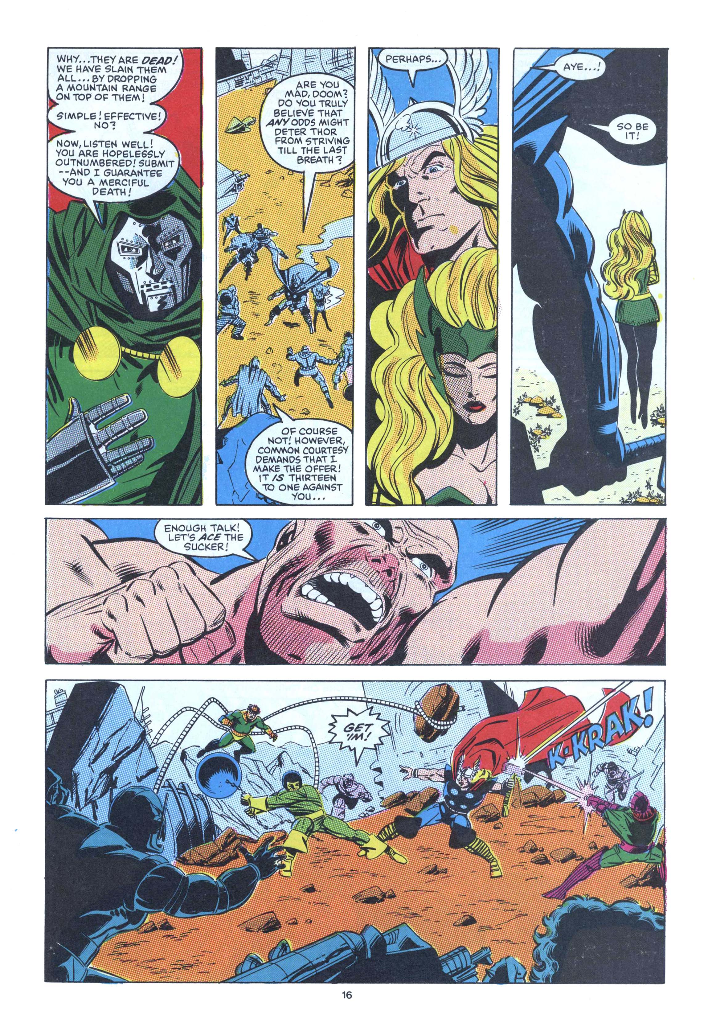 Read online Secret Wars (1985) comic -  Issue #6 - 16