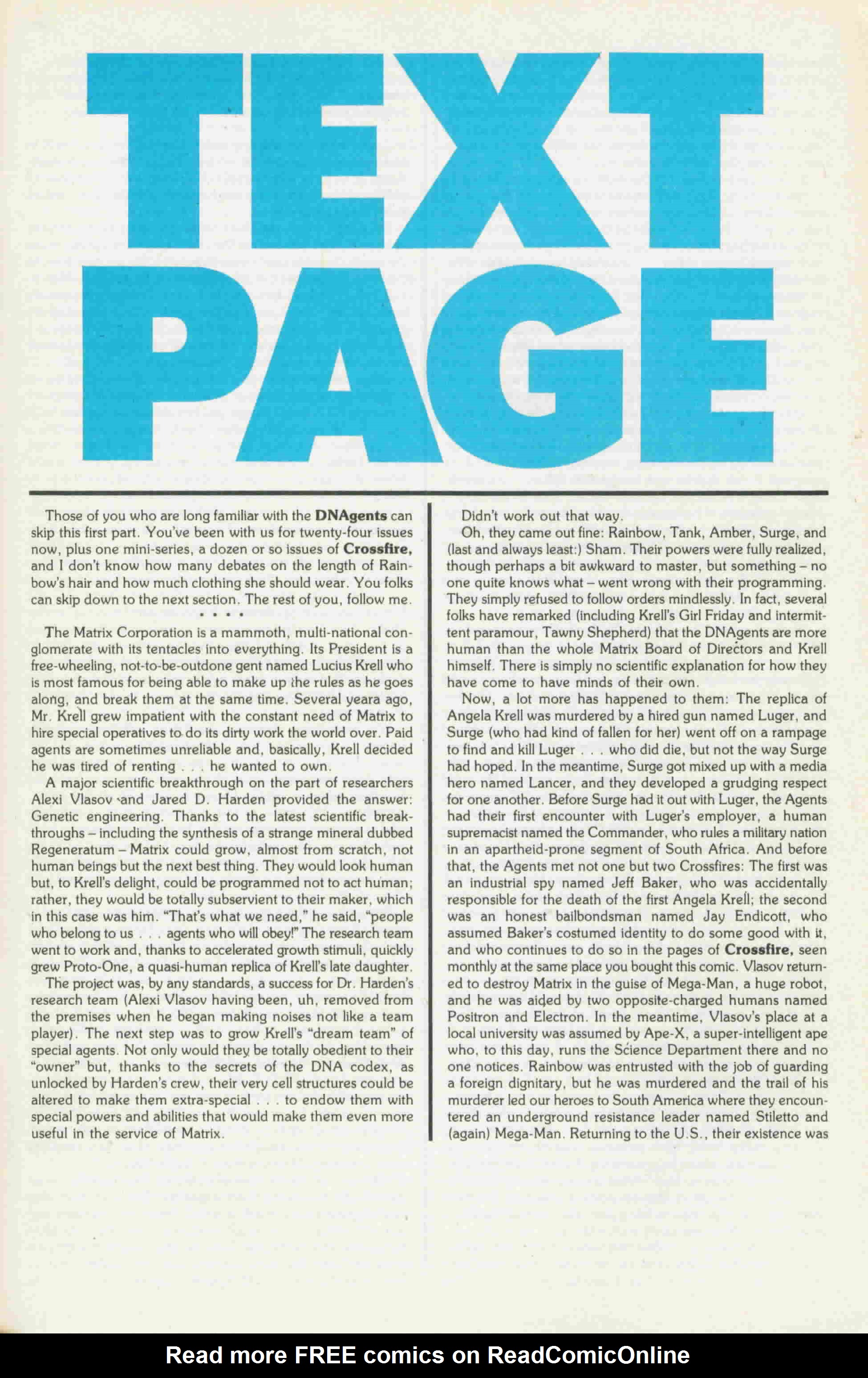 Read online The New DNAgents comic -  Issue #1 - 25