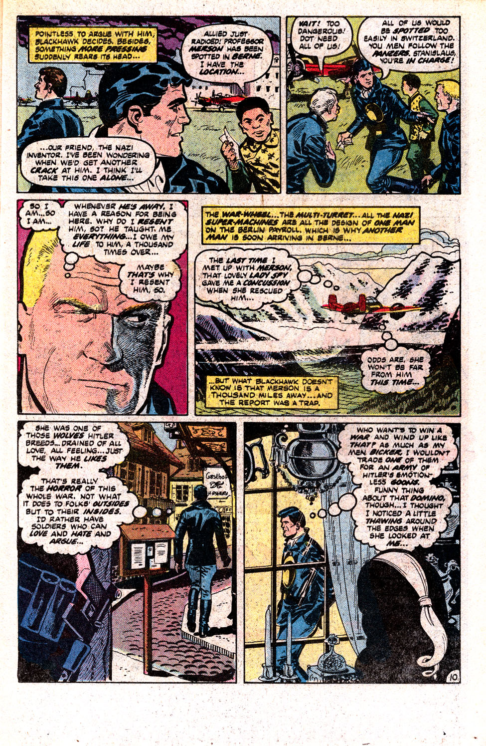 Read online Blackhawk (1957) comic -  Issue #254 - 11