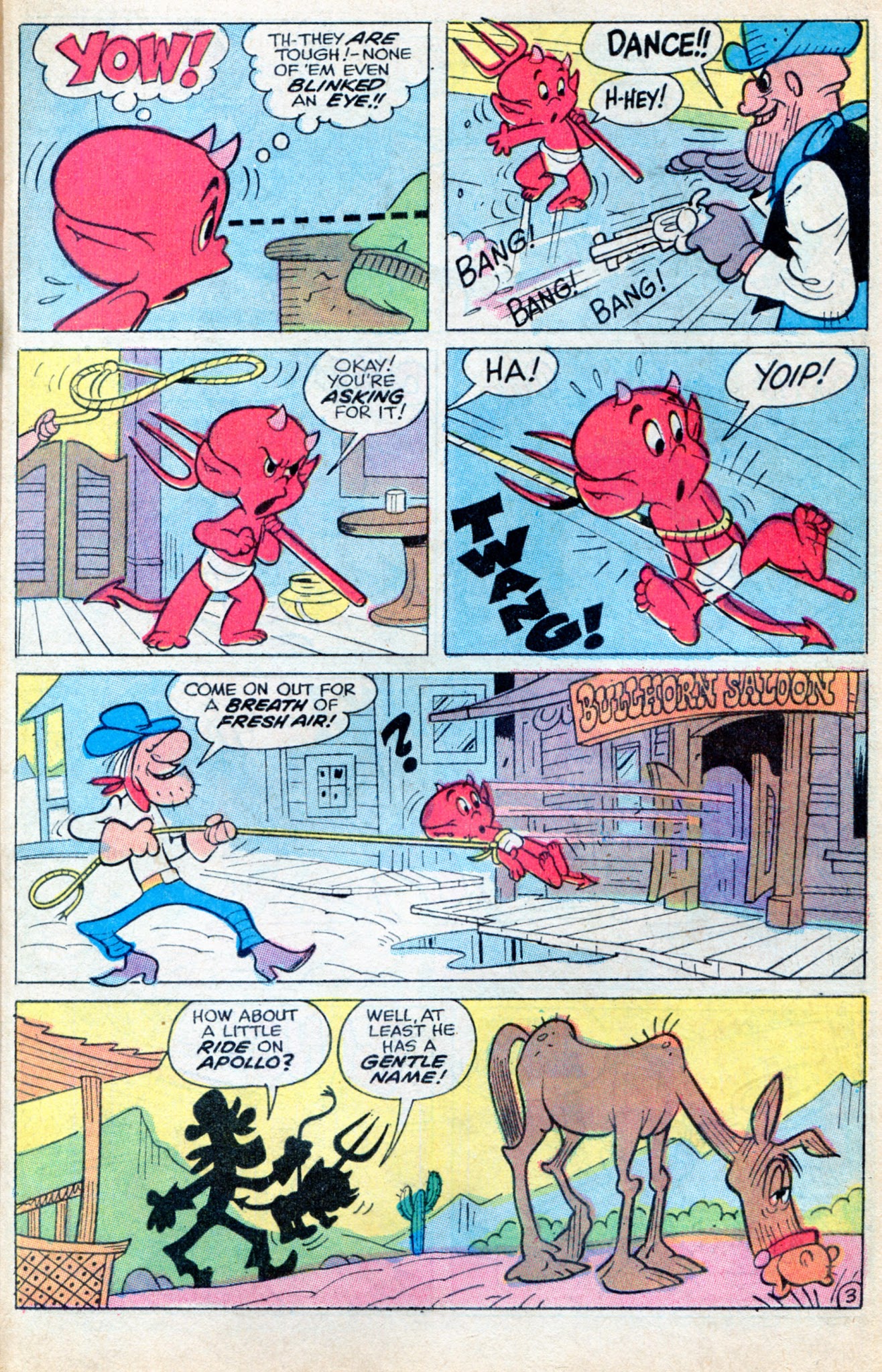 Read online Hot Stuff, the Little Devil comic -  Issue #107 - 7