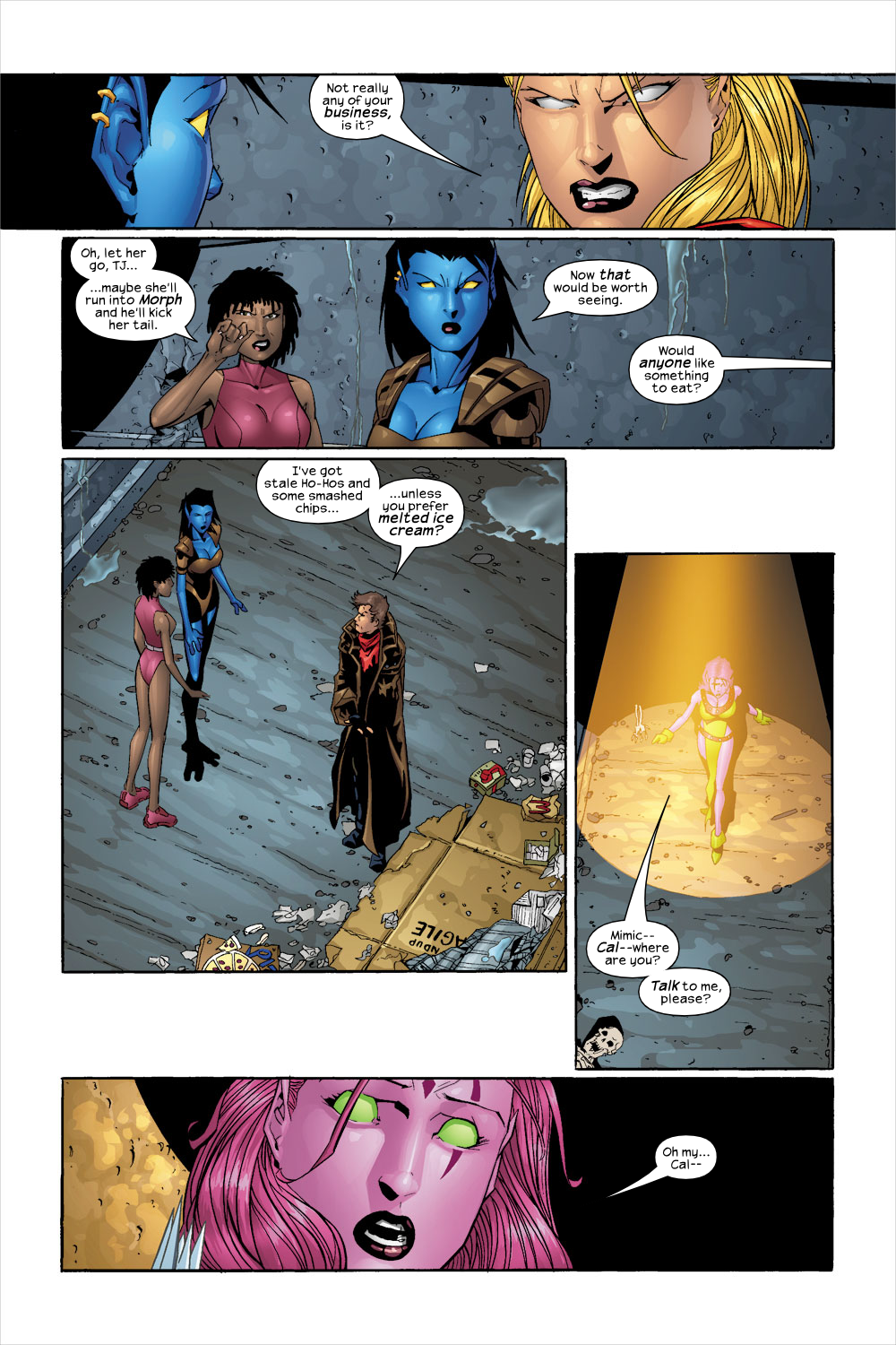 Read online Exiles (2001) comic -  Issue #43 - 7