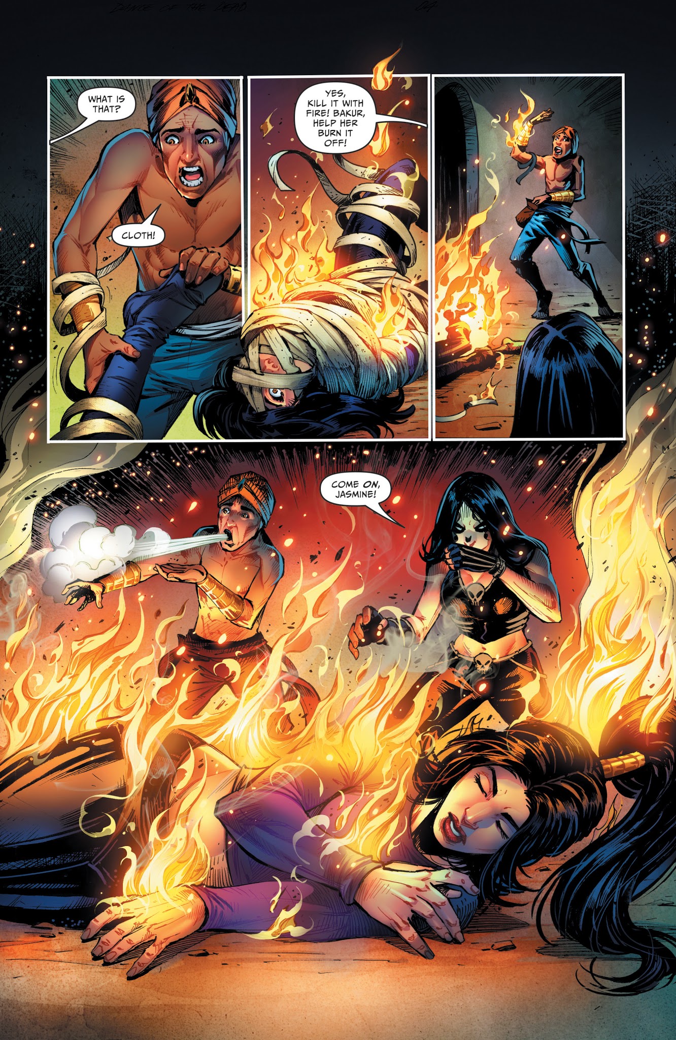 Read online Grimm Fairy Tales: Dance of the Dead comic -  Issue #4 - 12