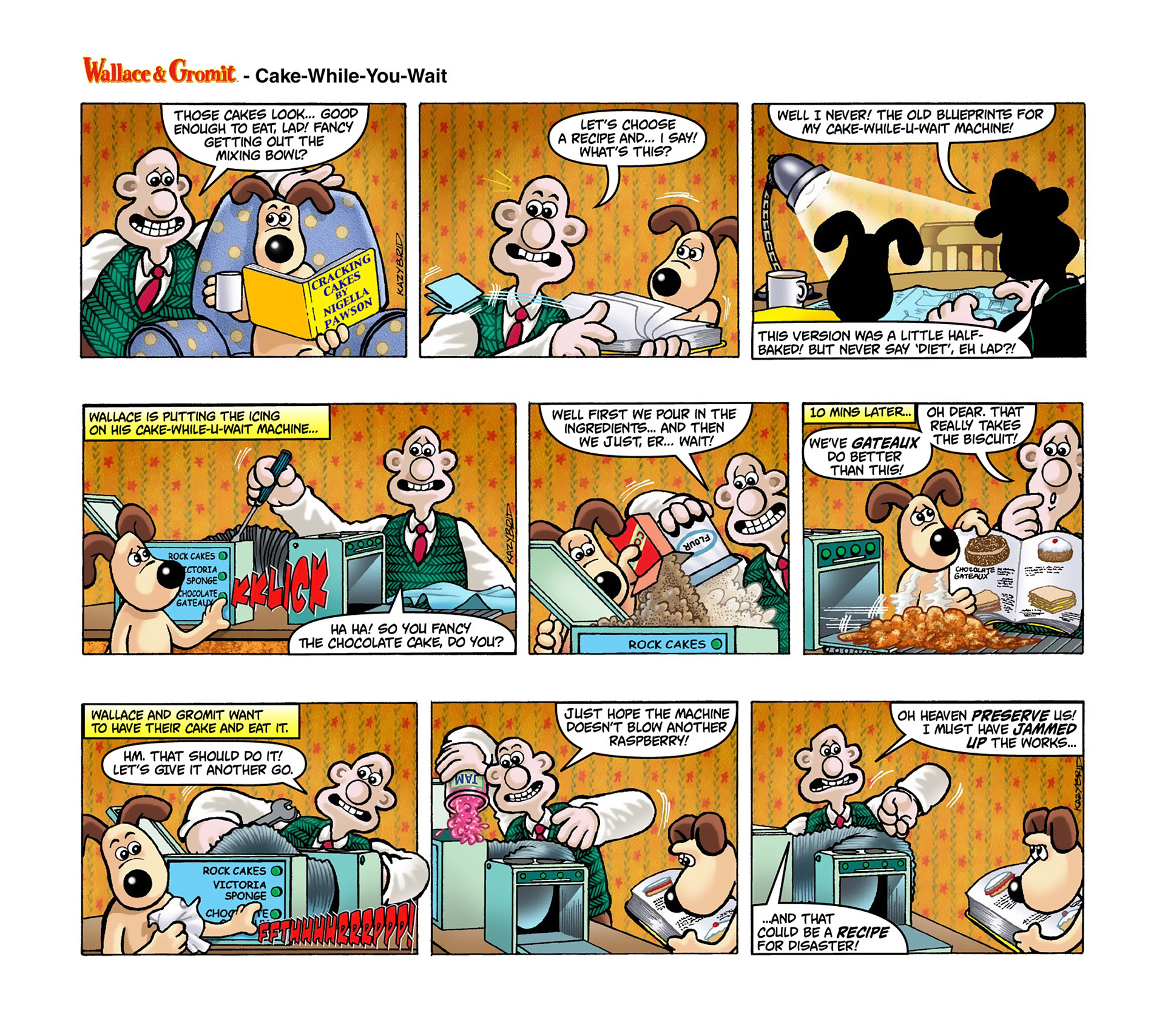 Read online Wallace & Gromit Dailies comic -  Issue #4 - 12