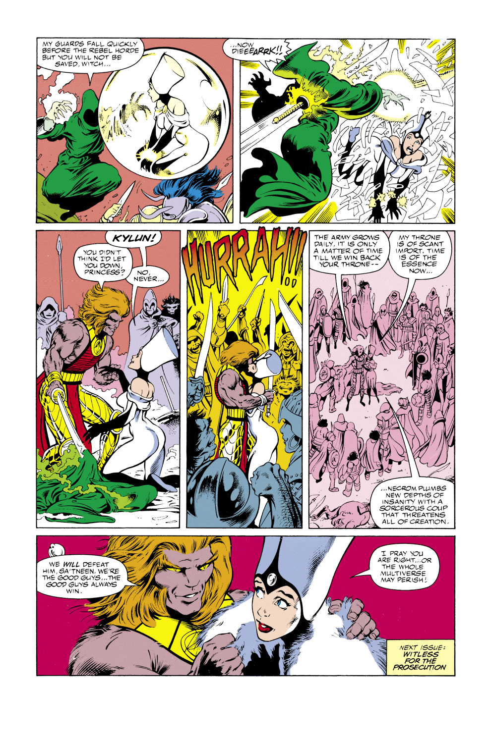 Read online Excalibur (1988) comic -  Issue #43 - 23