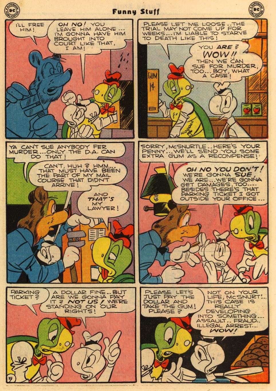 Read online Funny Stuff comic -  Issue #11 - 45