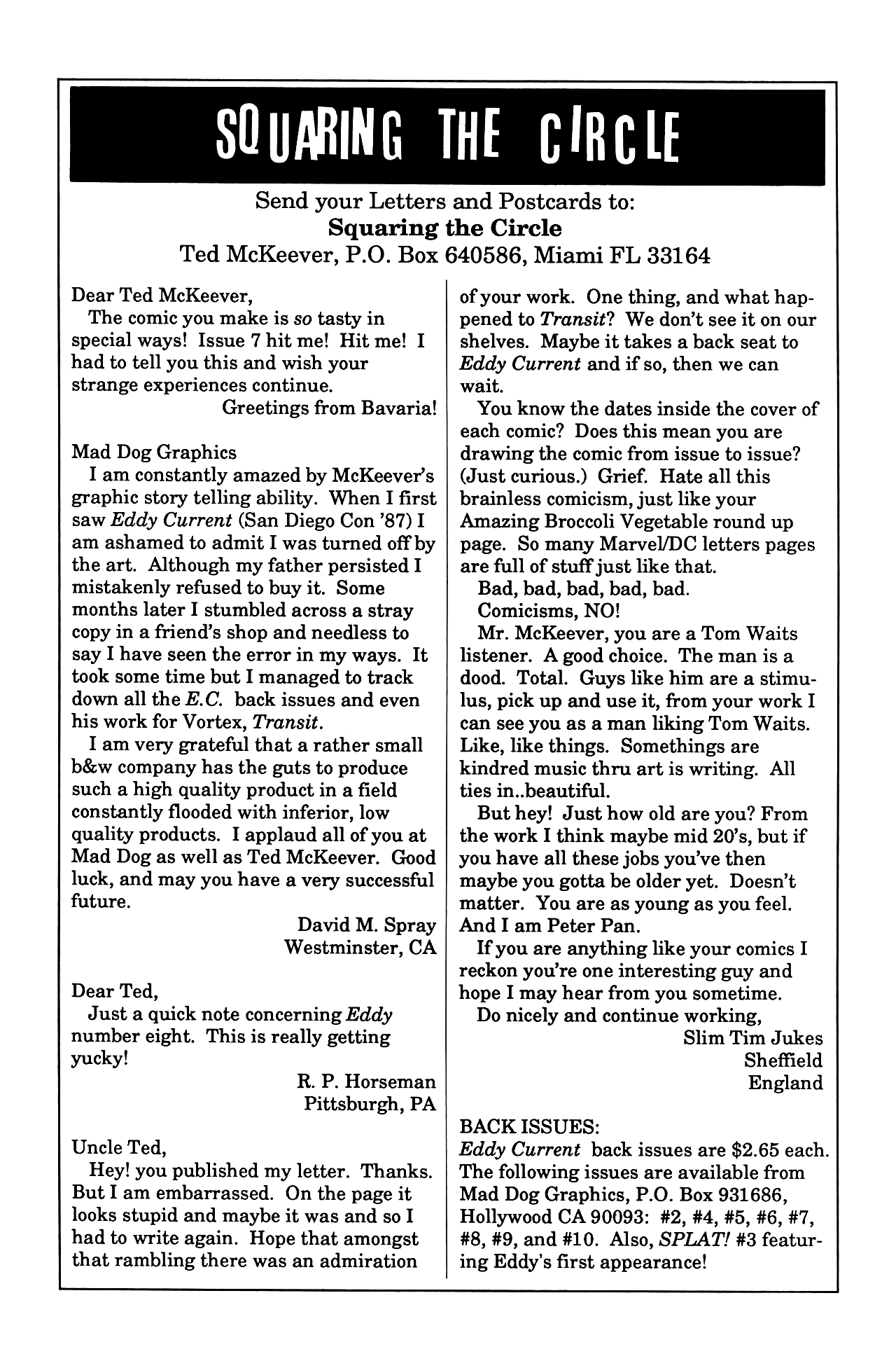 Read online Eddy Current comic -  Issue #11 - 31