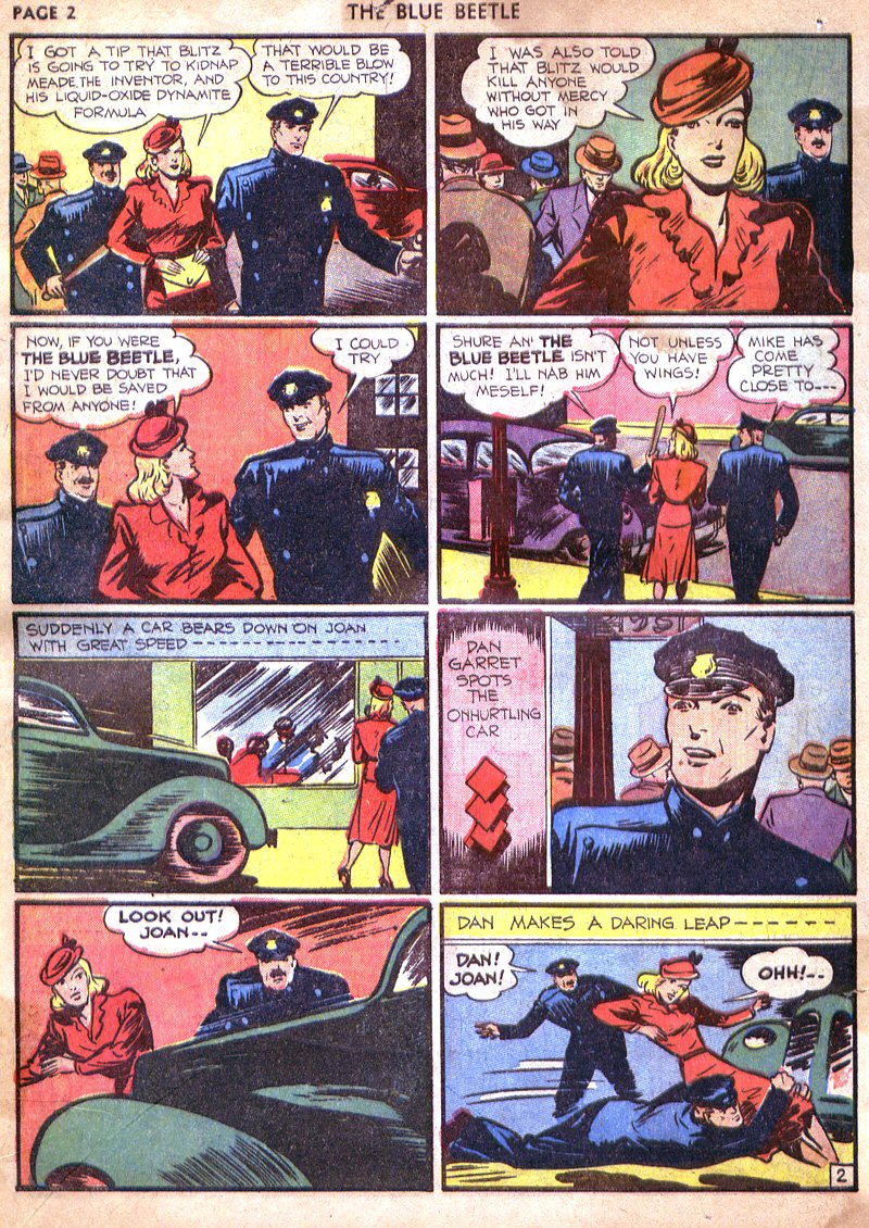 Read online The Blue Beetle comic -  Issue #4 - 3