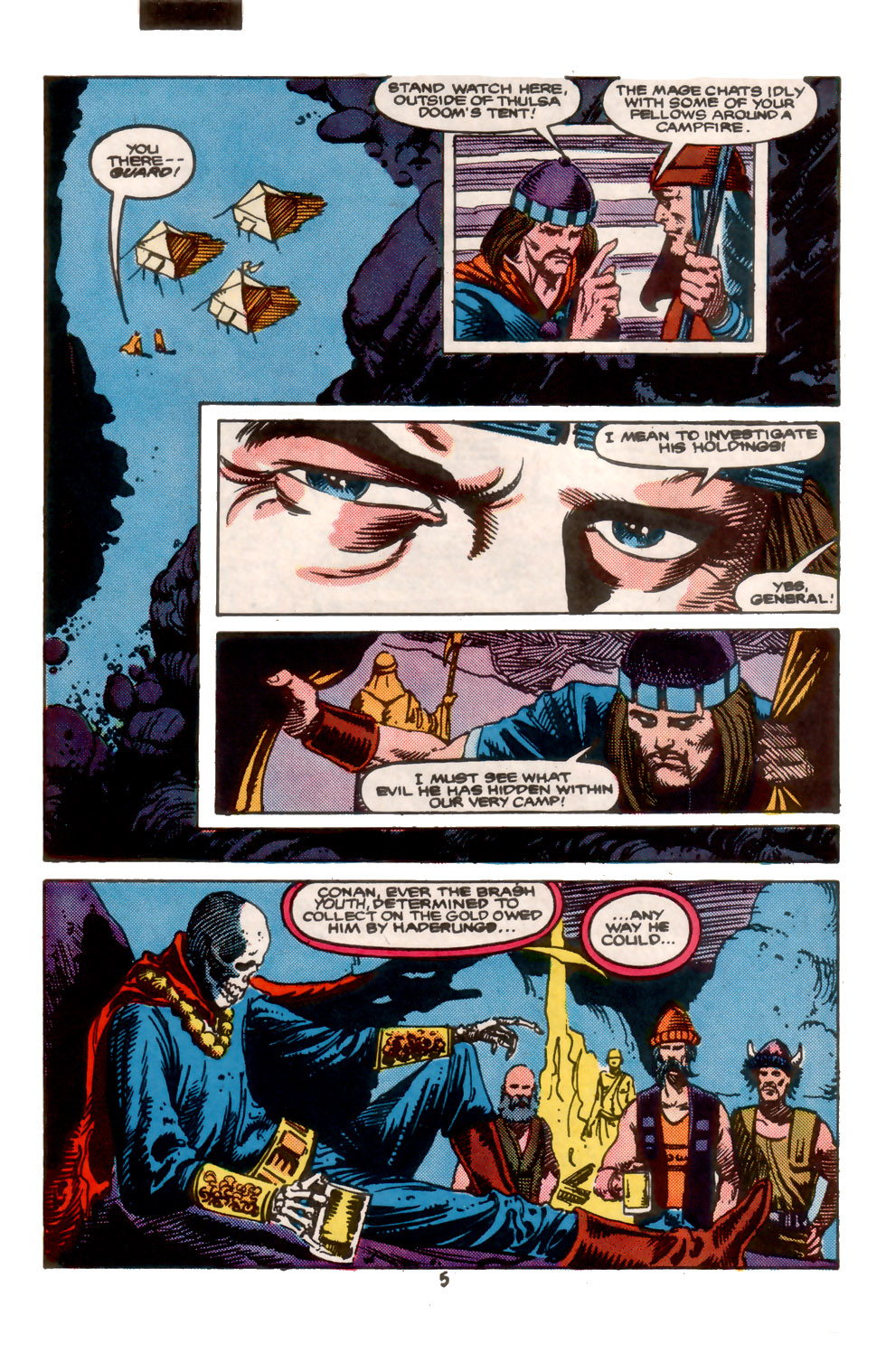 Read online Conan the Barbarian (1970) comic -  Issue #201 - 6