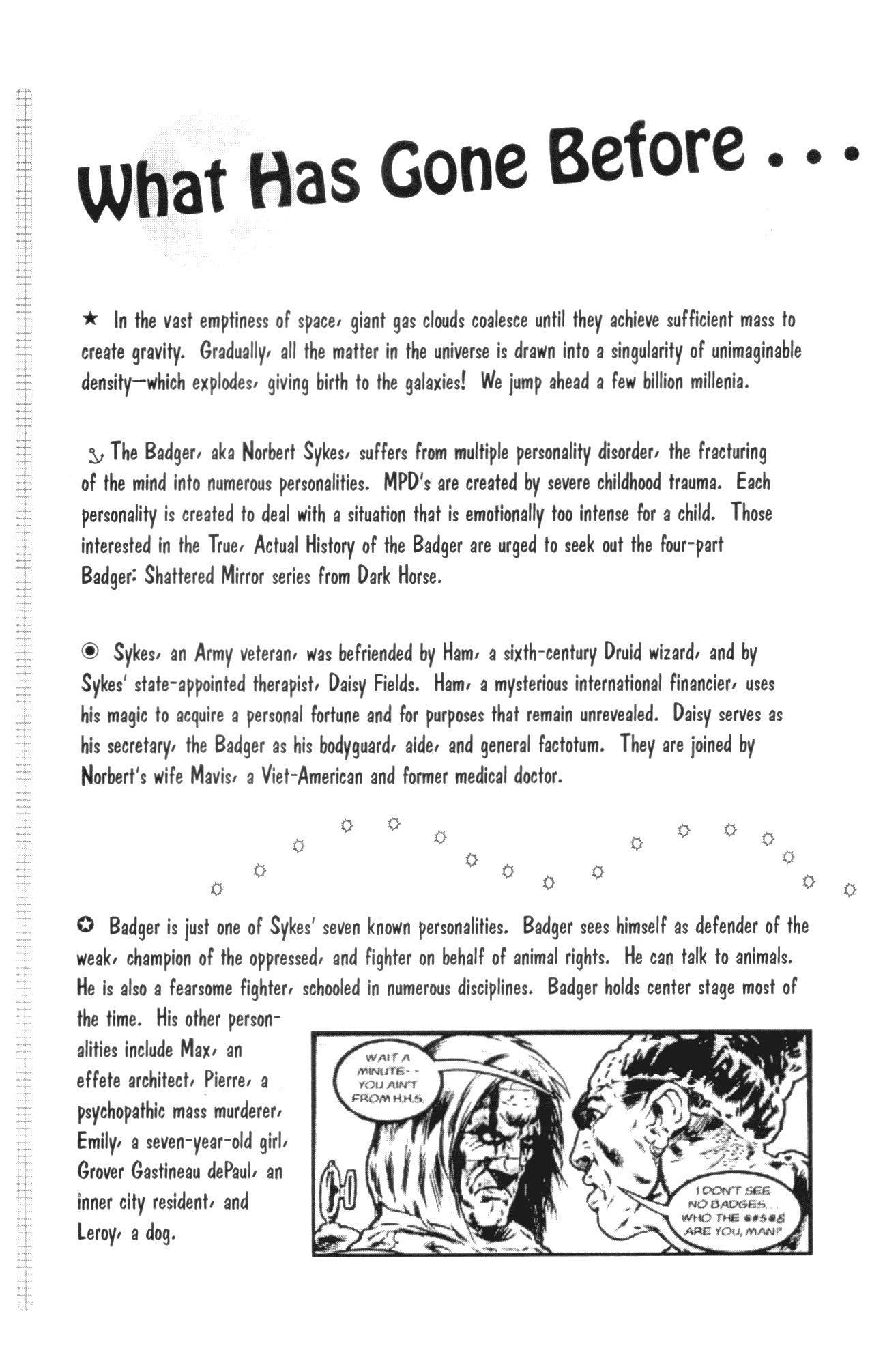Read online The Badger (1997) comic -  Issue #1 - 27